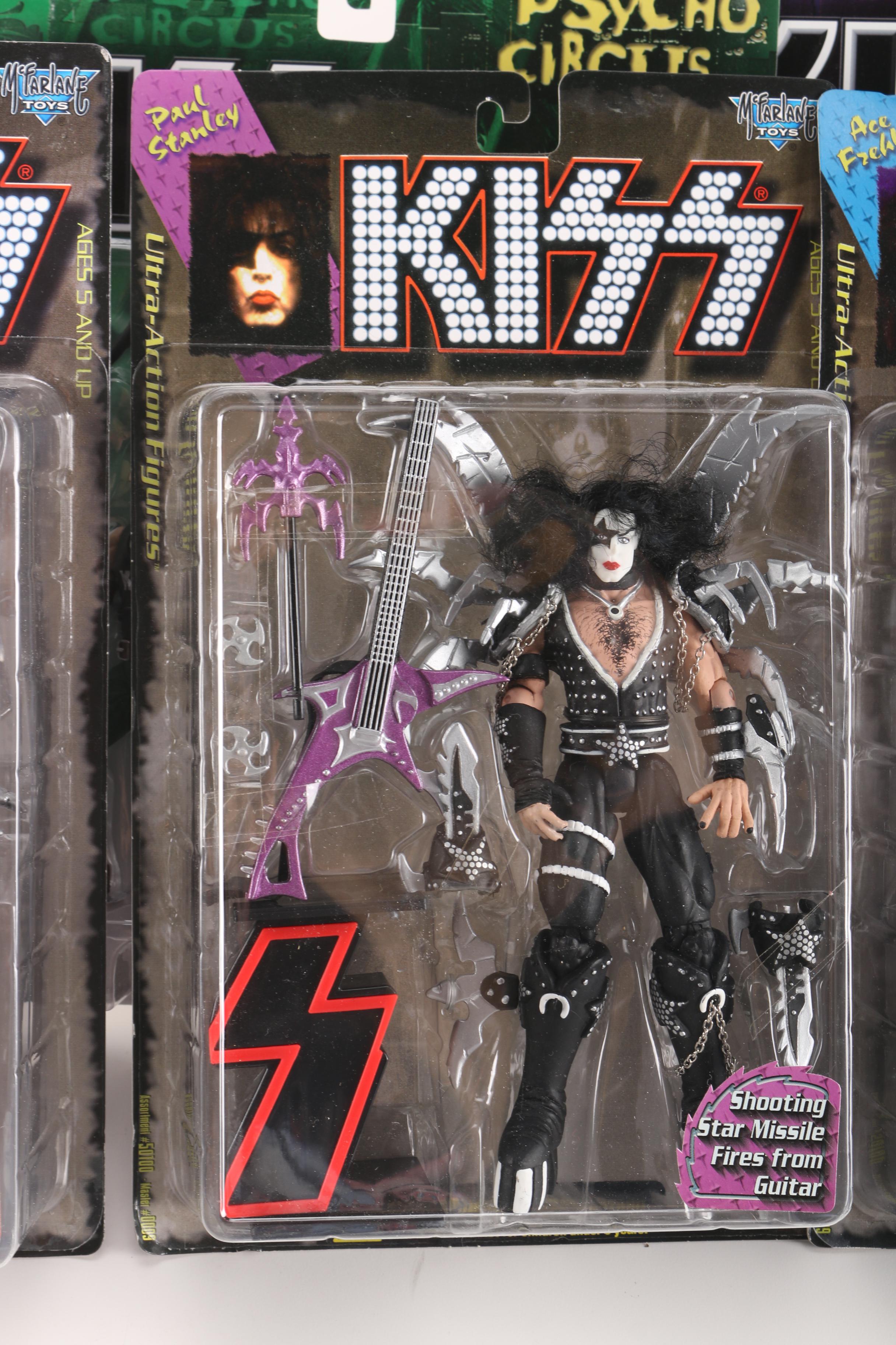 Assortment of KISS Figurines