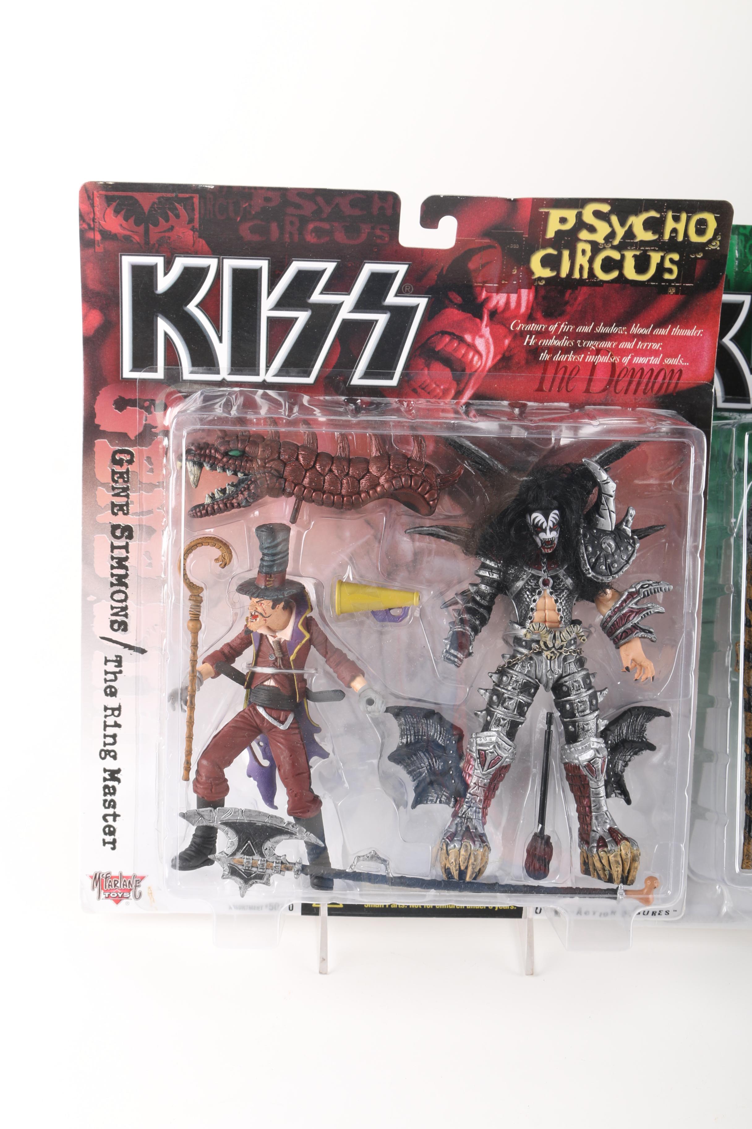 Assortment of KISS Figurines