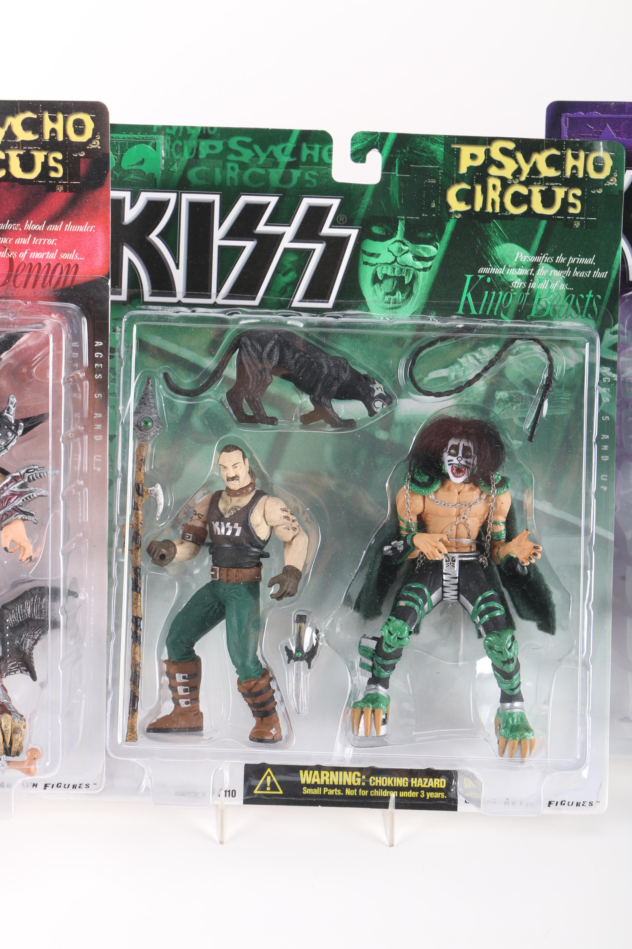 Assortment of KISS Figurines