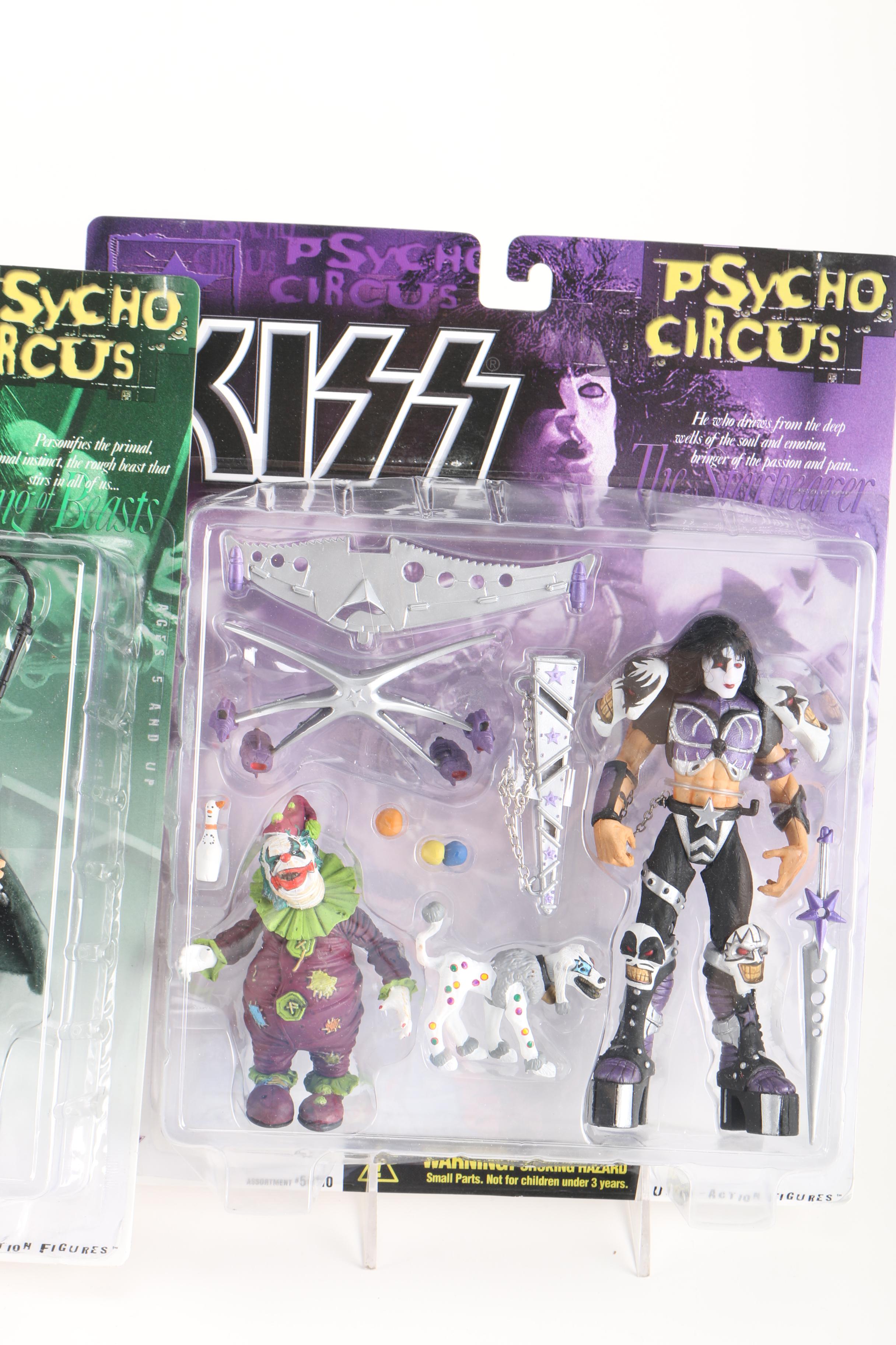 Assortment of KISS Figurines