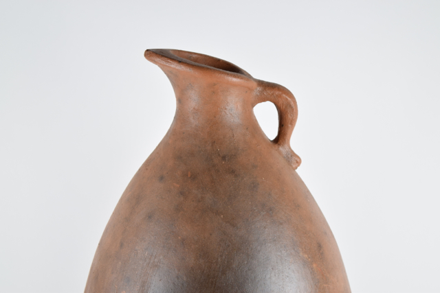 Brick Tone Modern Style Terracotta Pitcher