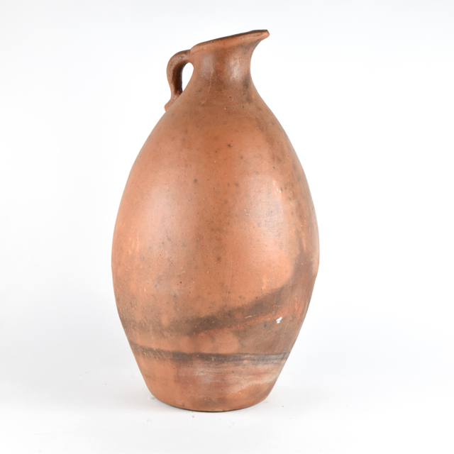 Brick Tone Modern Style Terracotta Pitcher