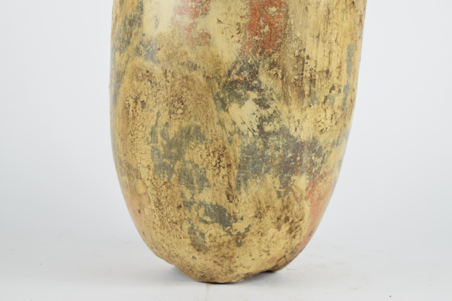 Modern Bullet Style Terracotta Vase