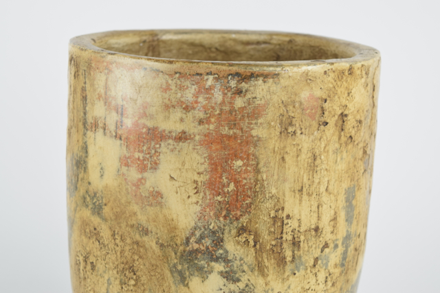 Modern Bullet Style Terracotta Vase