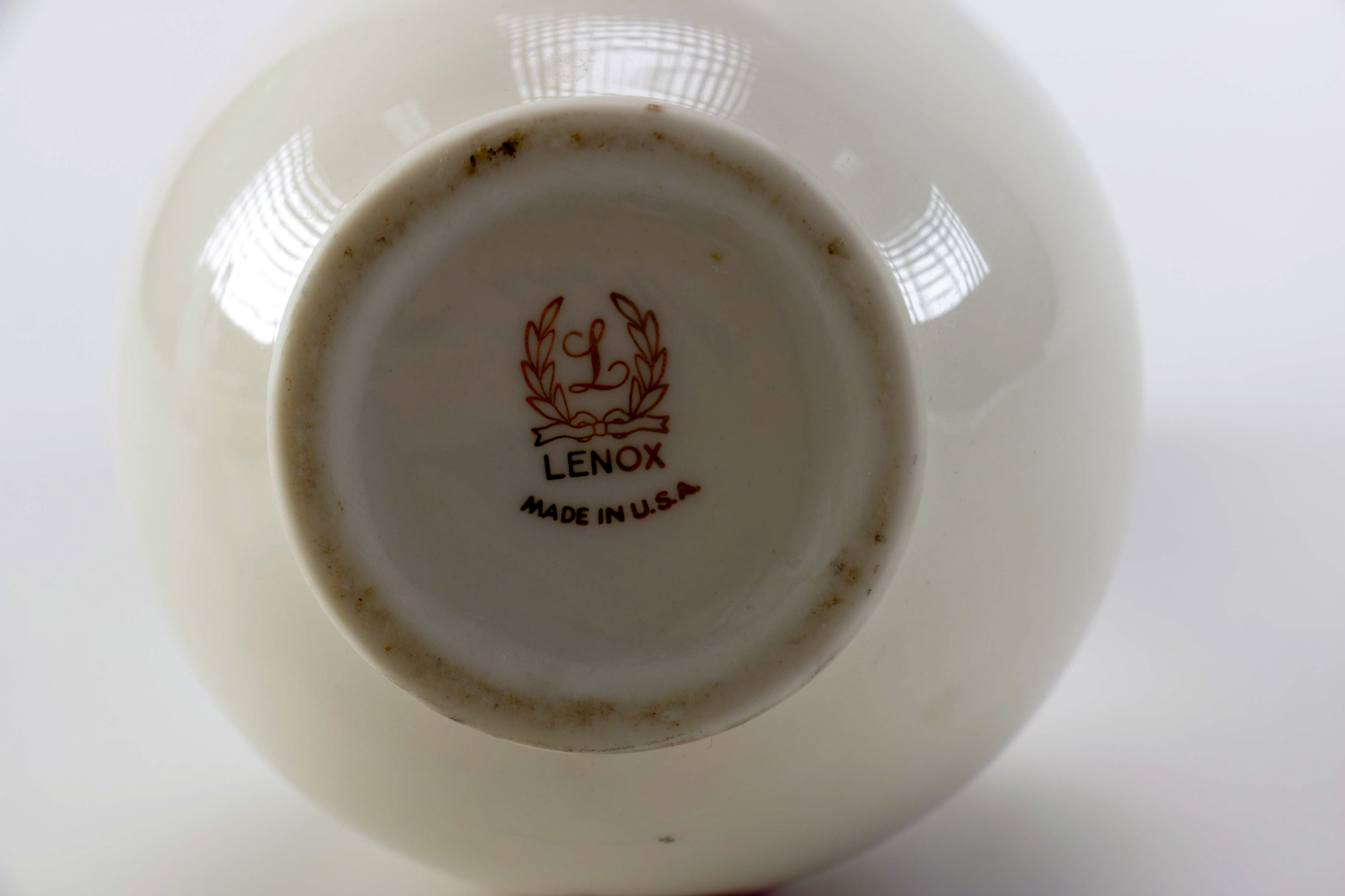 Lenox Creamer, Candlestick and Vase