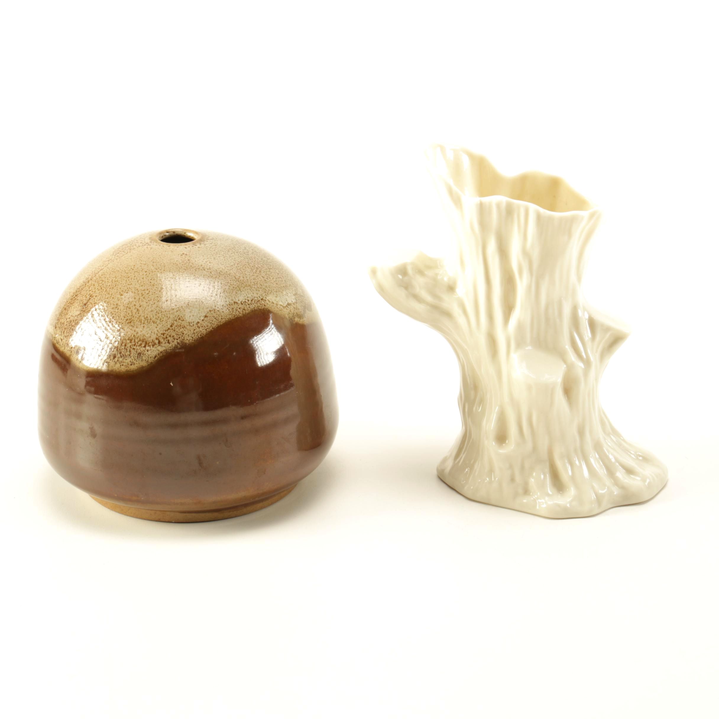 Decorative Vases Featuring Belleek