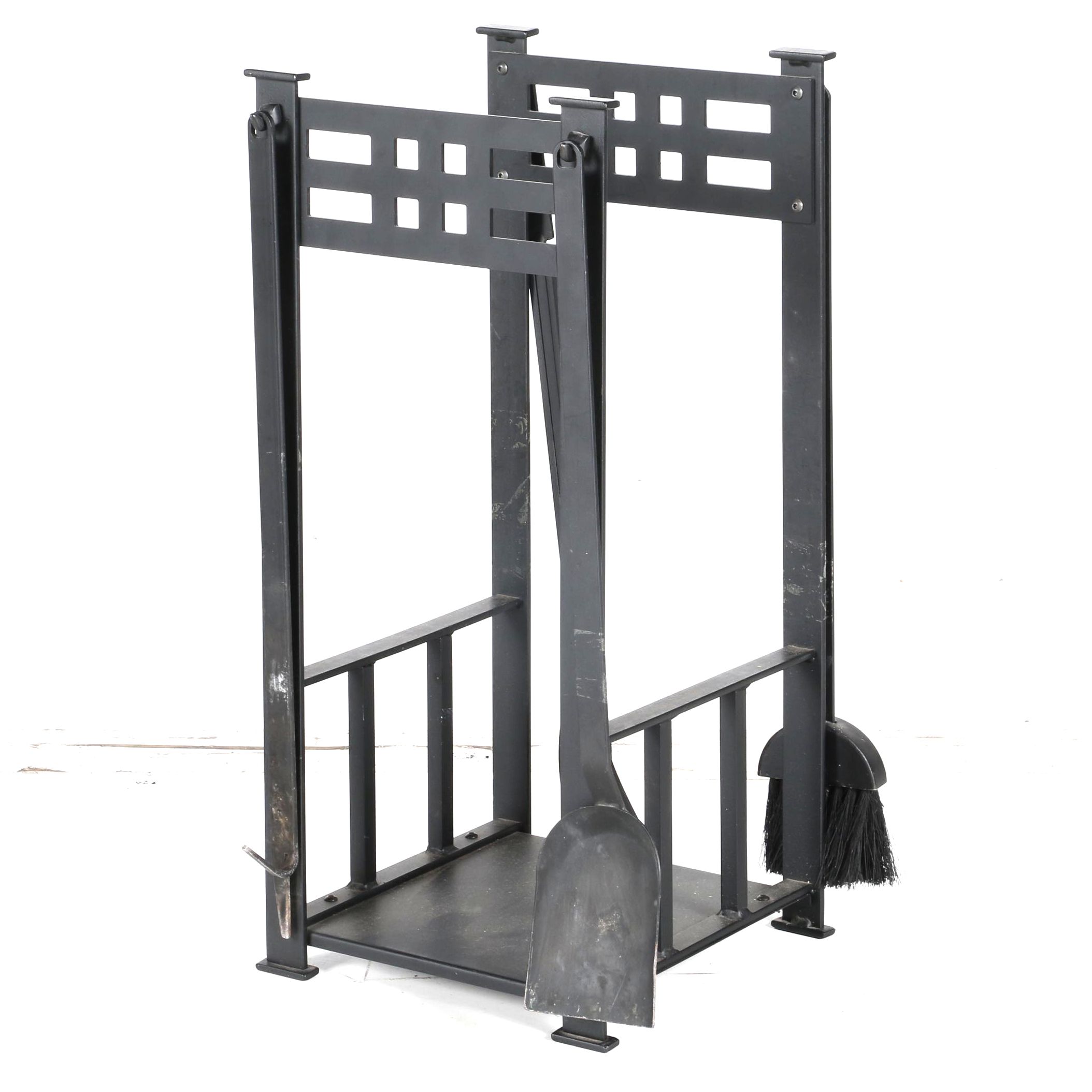 Wrought Iron Fireplace Stand