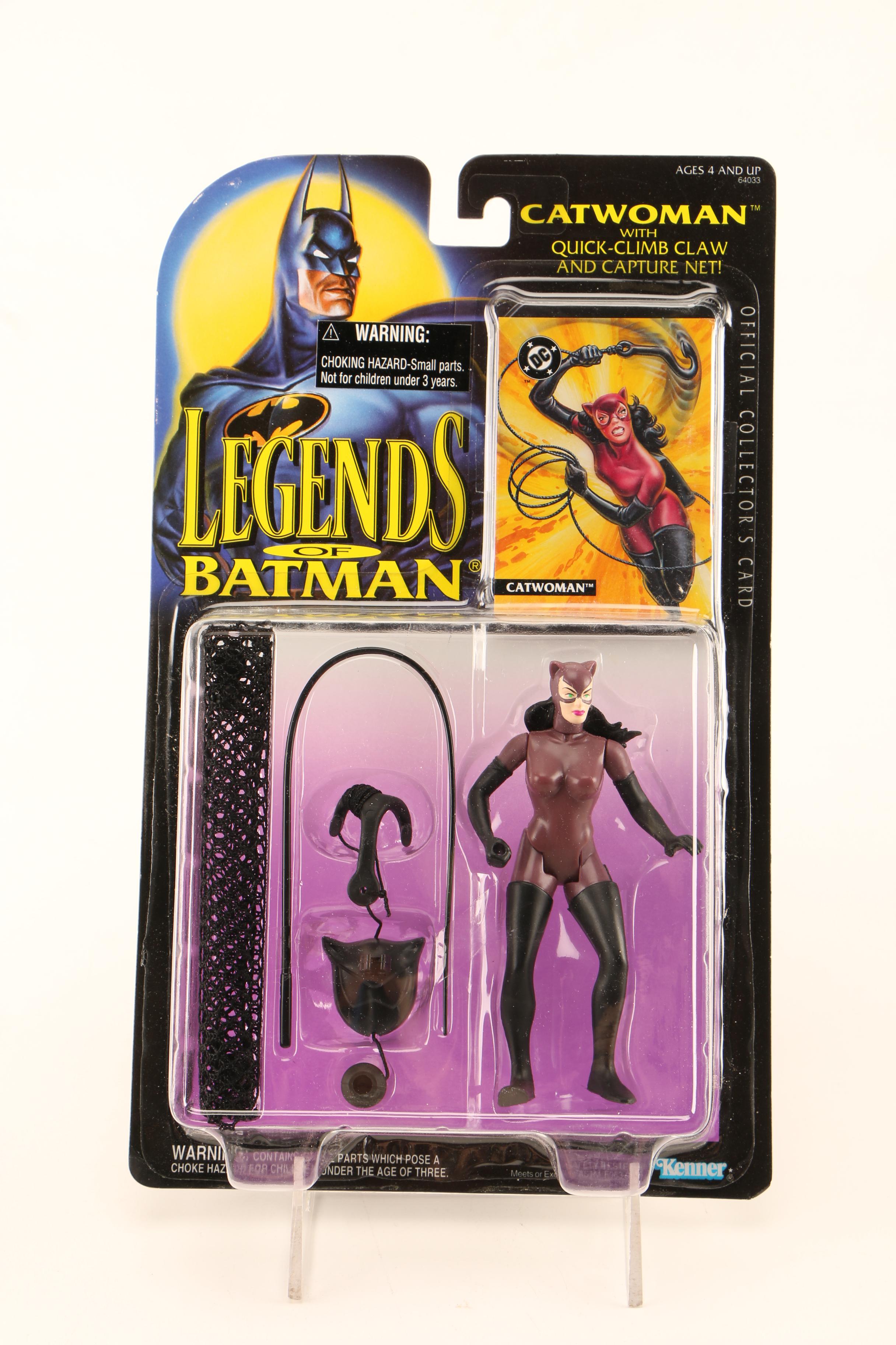 1980s and 1990s "Batman" Action Figures