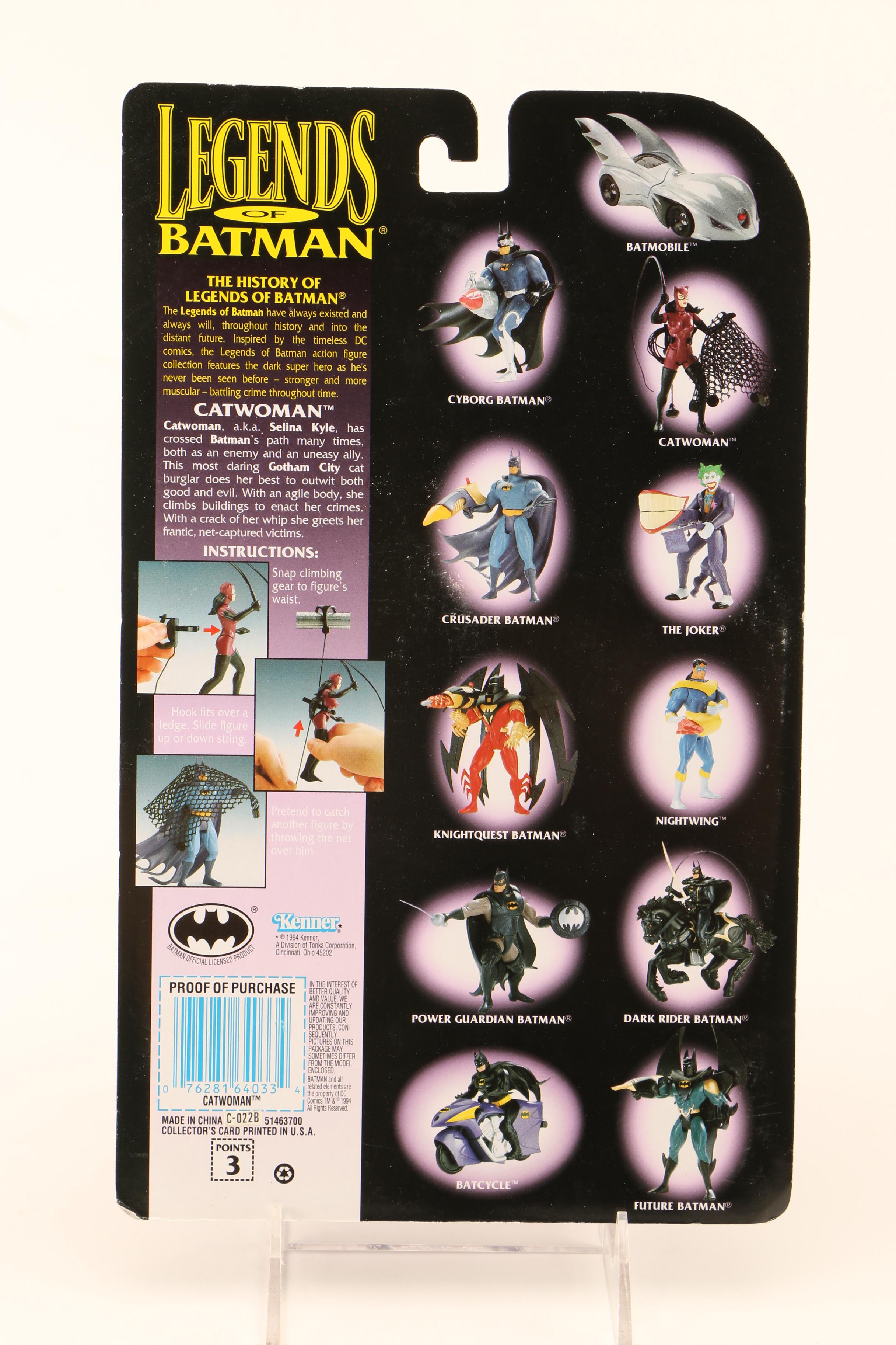 1980s and 1990s "Batman" Action Figures