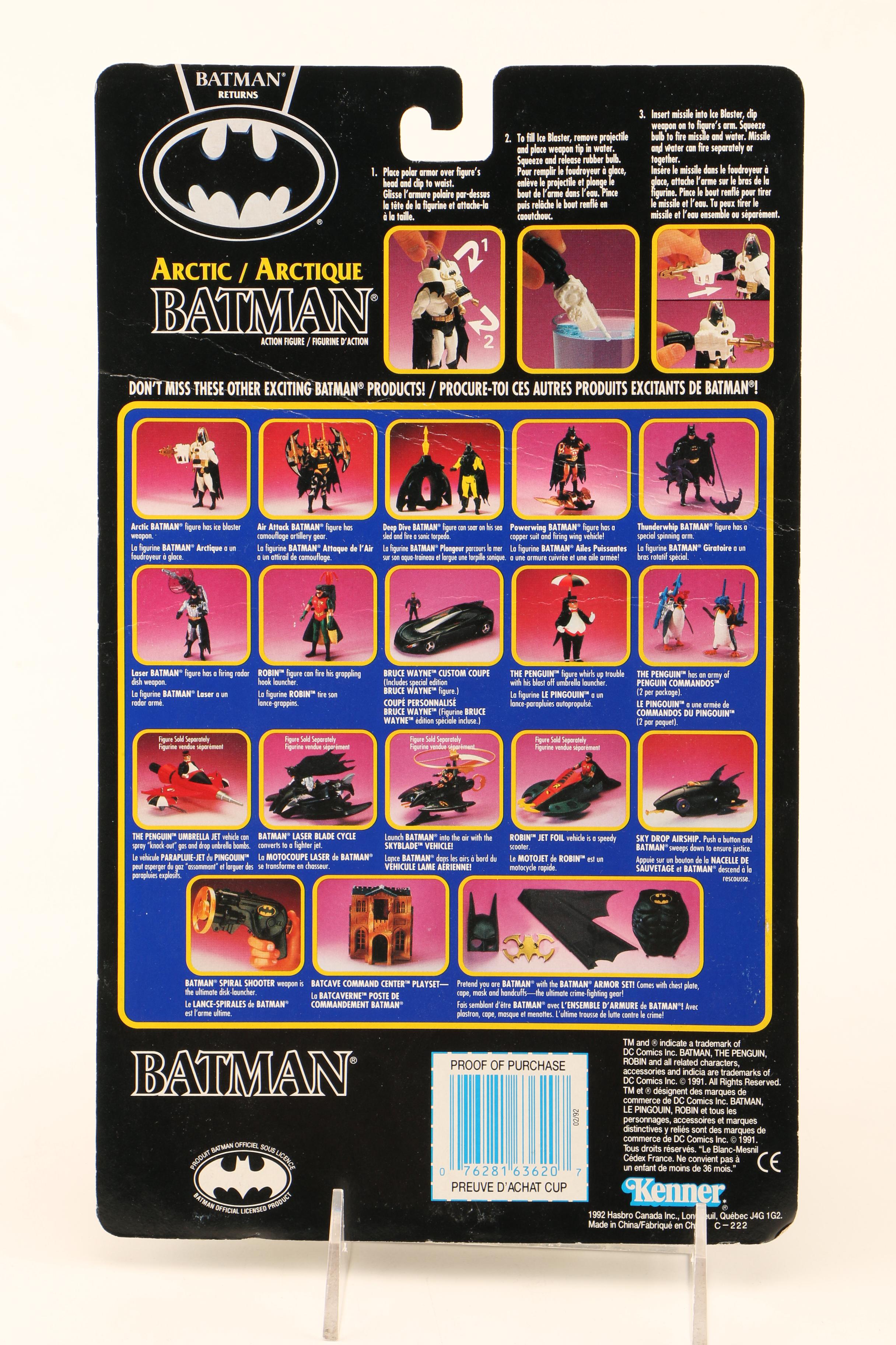 1980s and 1990s "Batman" Action Figures