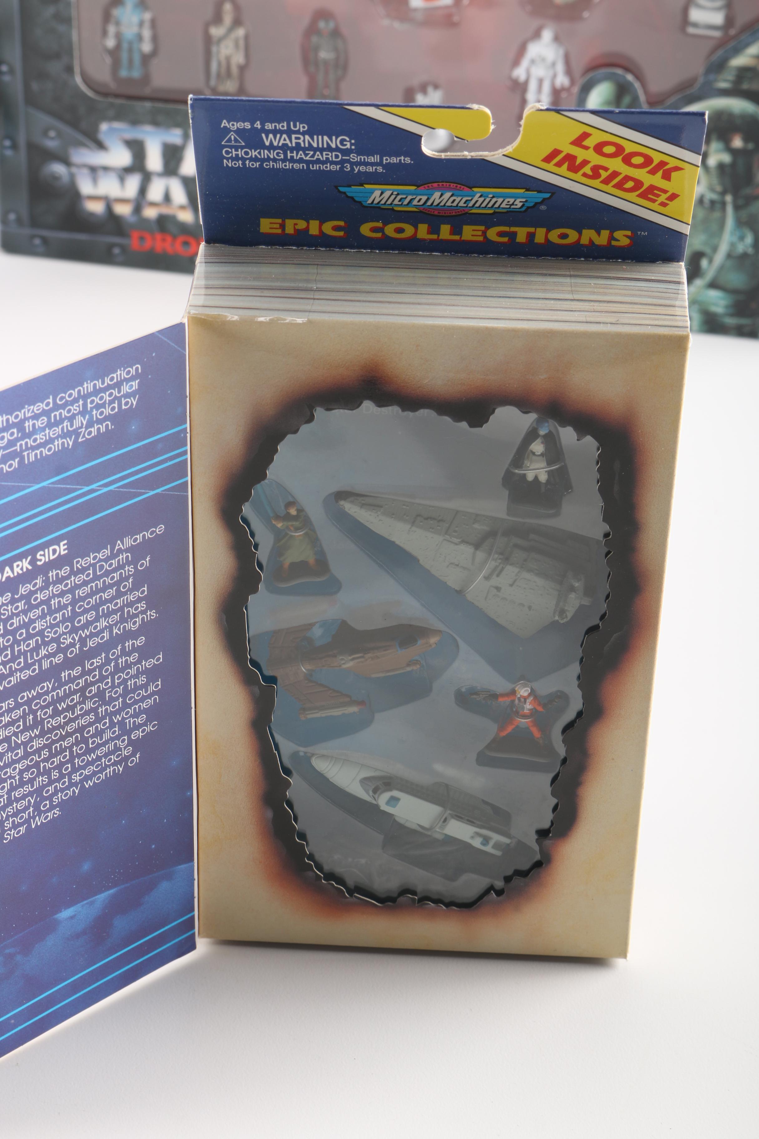 "Star Wars" Micro Machine and Read-Along Playsets