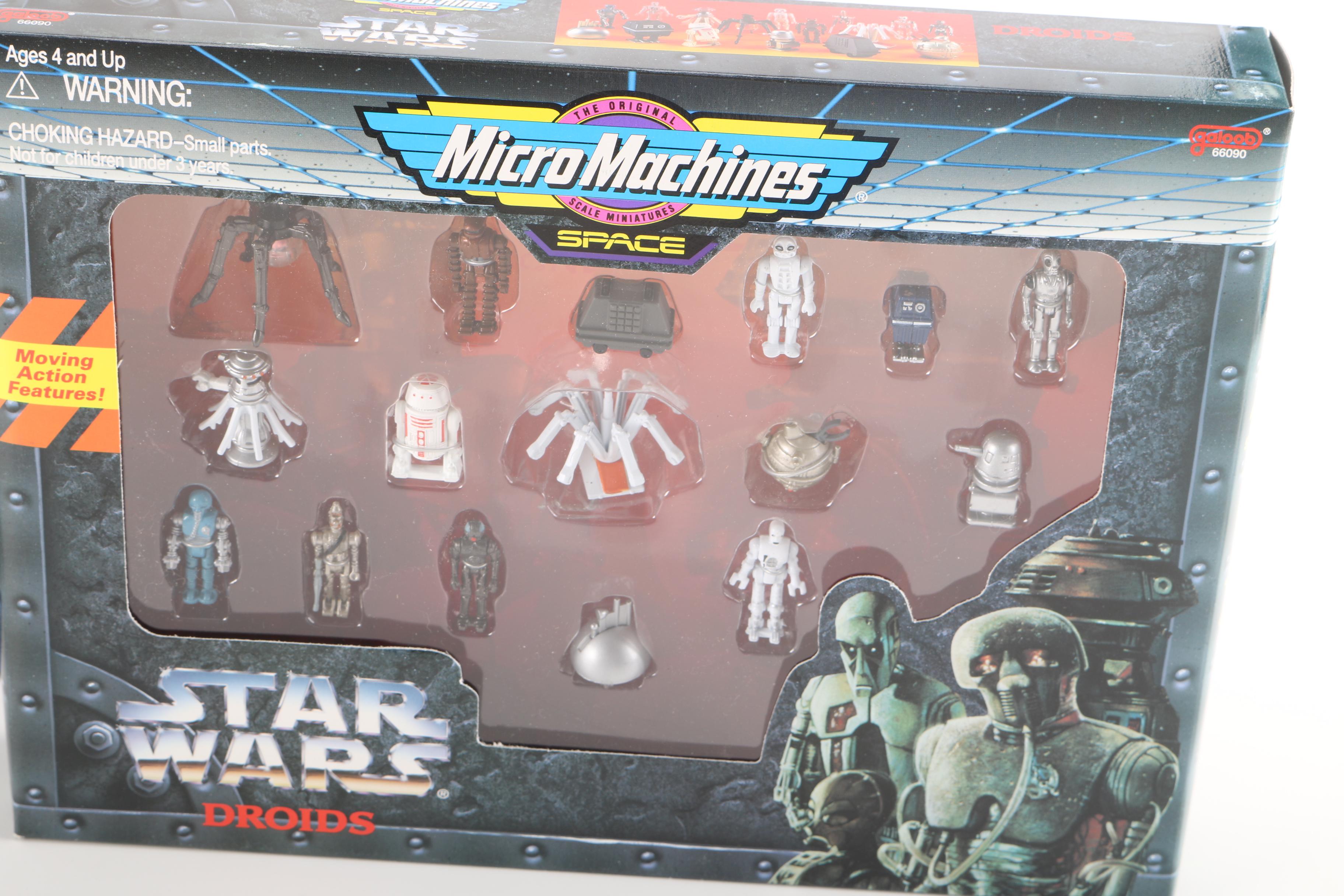 "Star Wars" Micro Machine and Read-Along Playsets