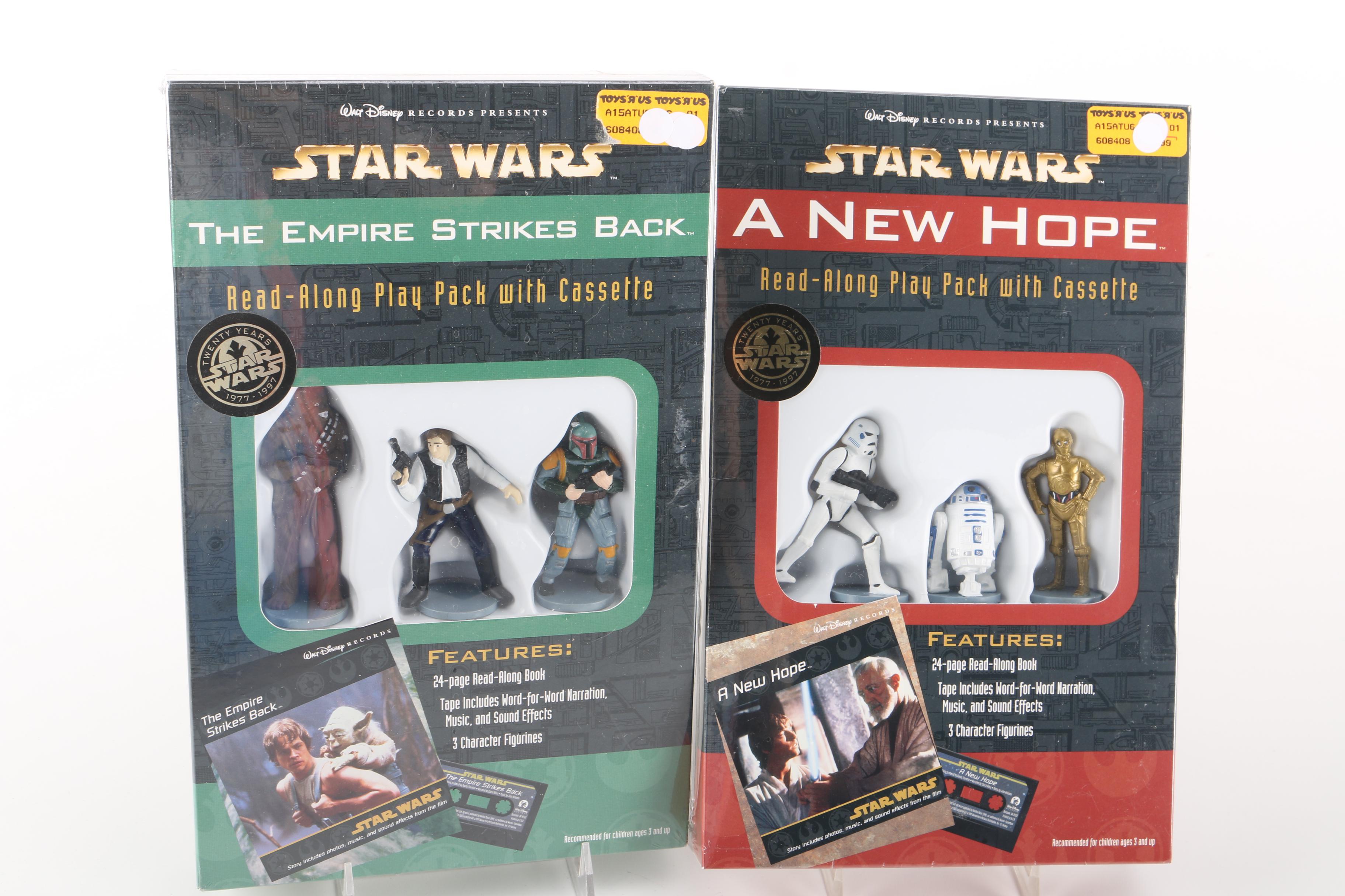 "Star Wars" Micro Machine and Read-Along Playsets