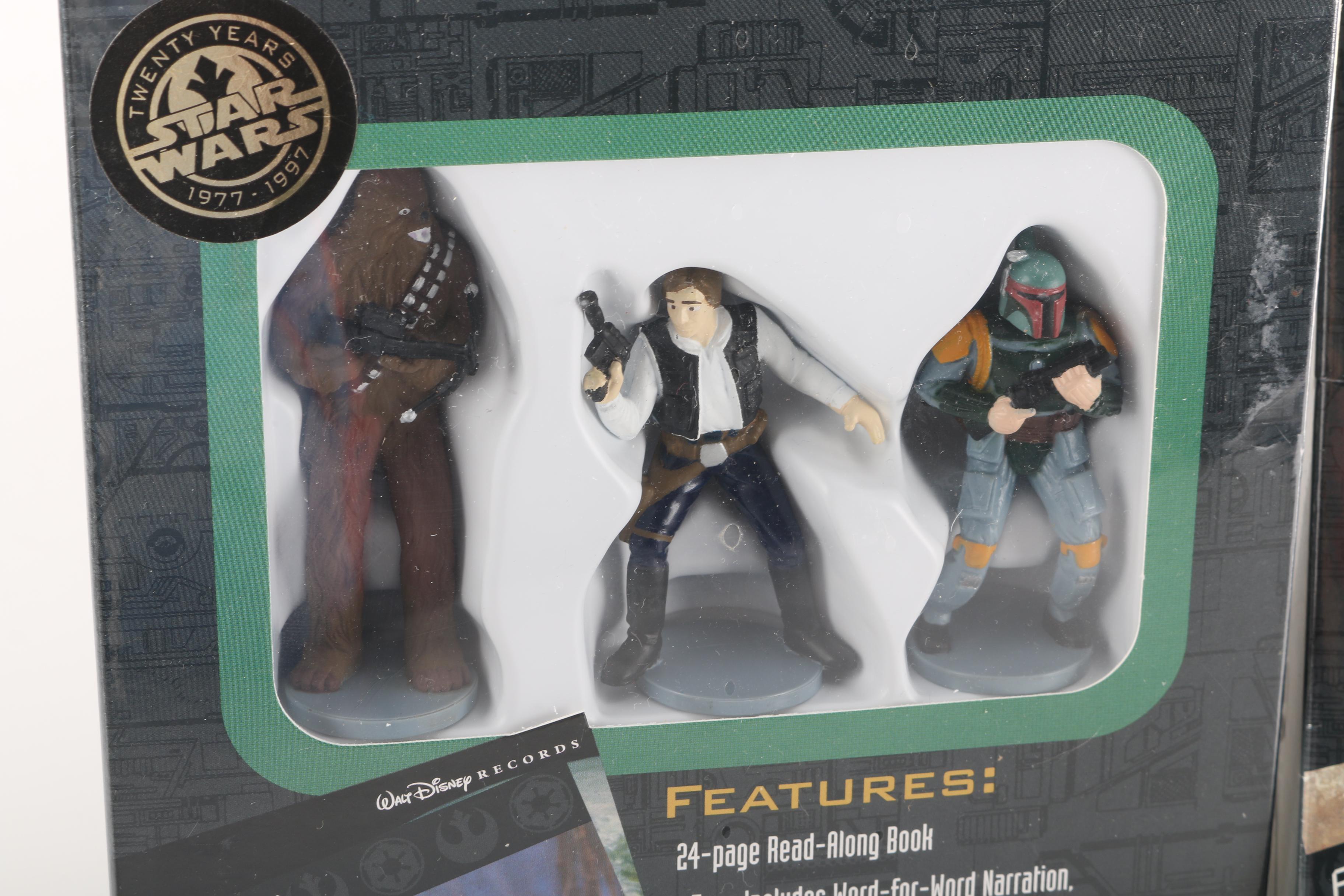 "Star Wars" Micro Machine and Read-Along Playsets