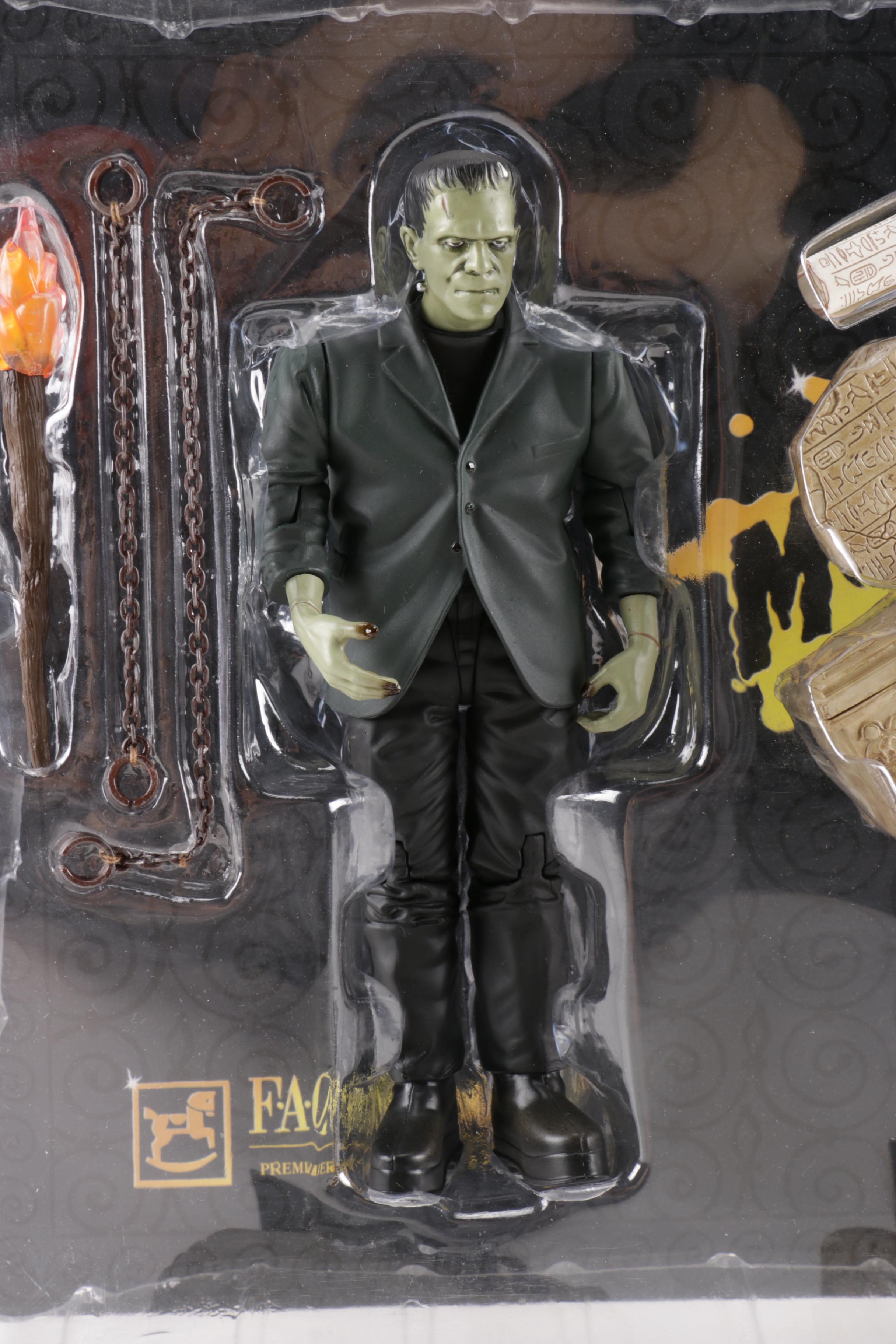 Collection of Classic Hollywood Monster Action Figures