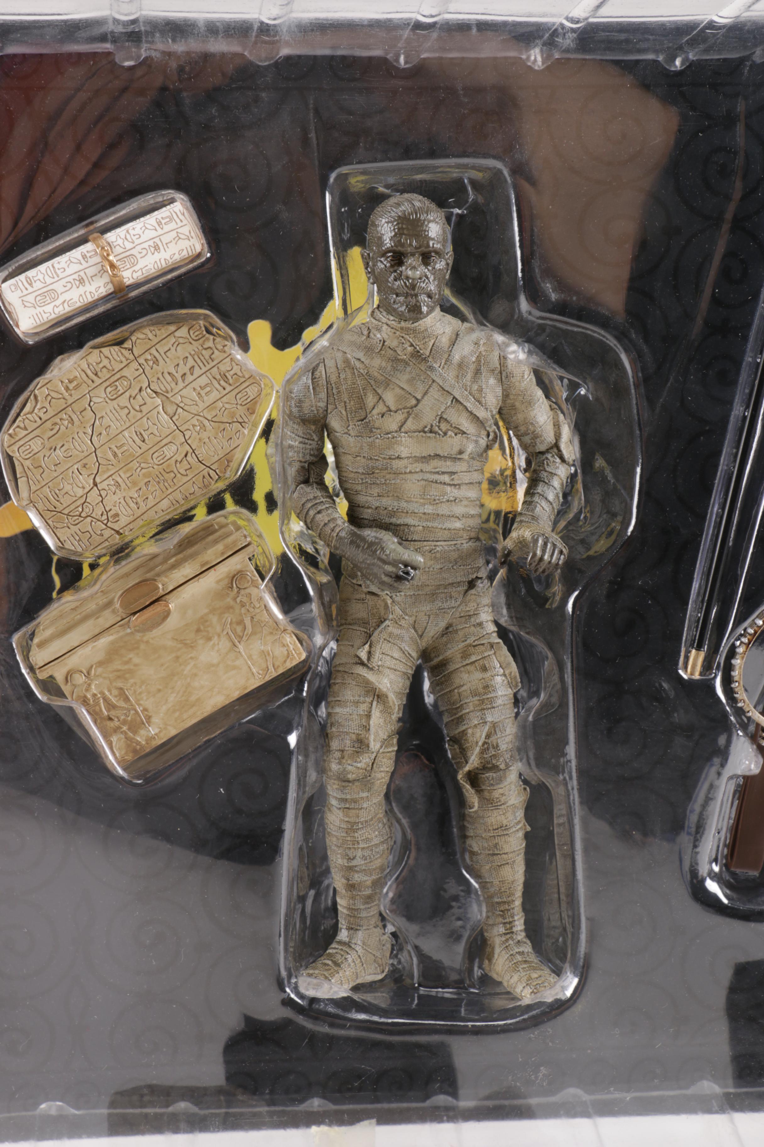 Collection of Classic Hollywood Monster Action Figures