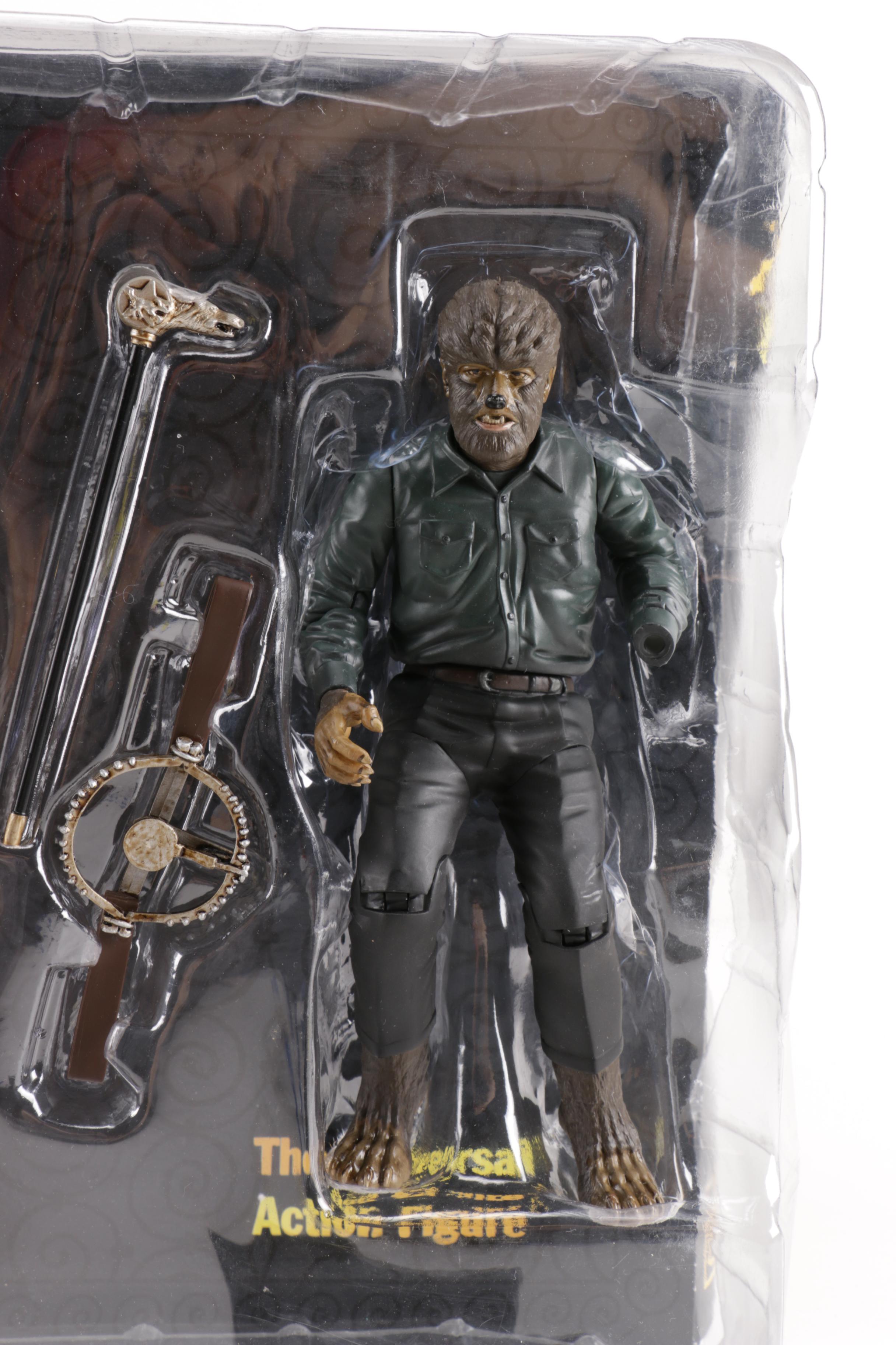 Collection of Classic Hollywood Monster Action Figures