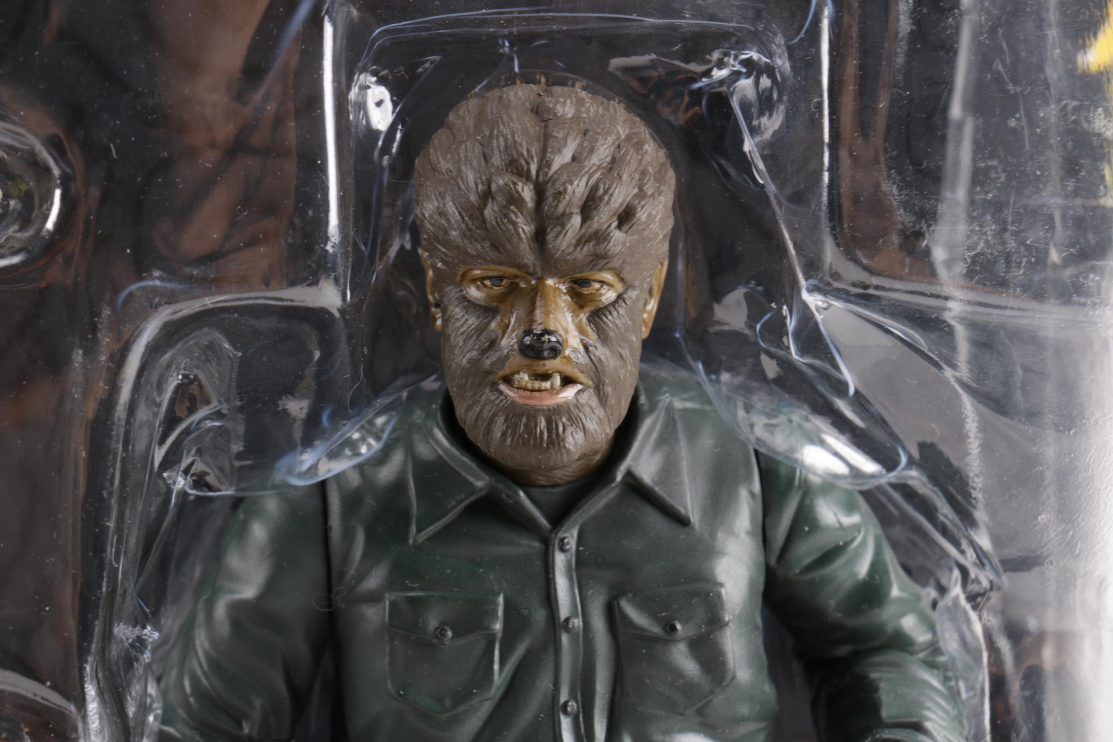 Collection of Classic Hollywood Monster Action Figures