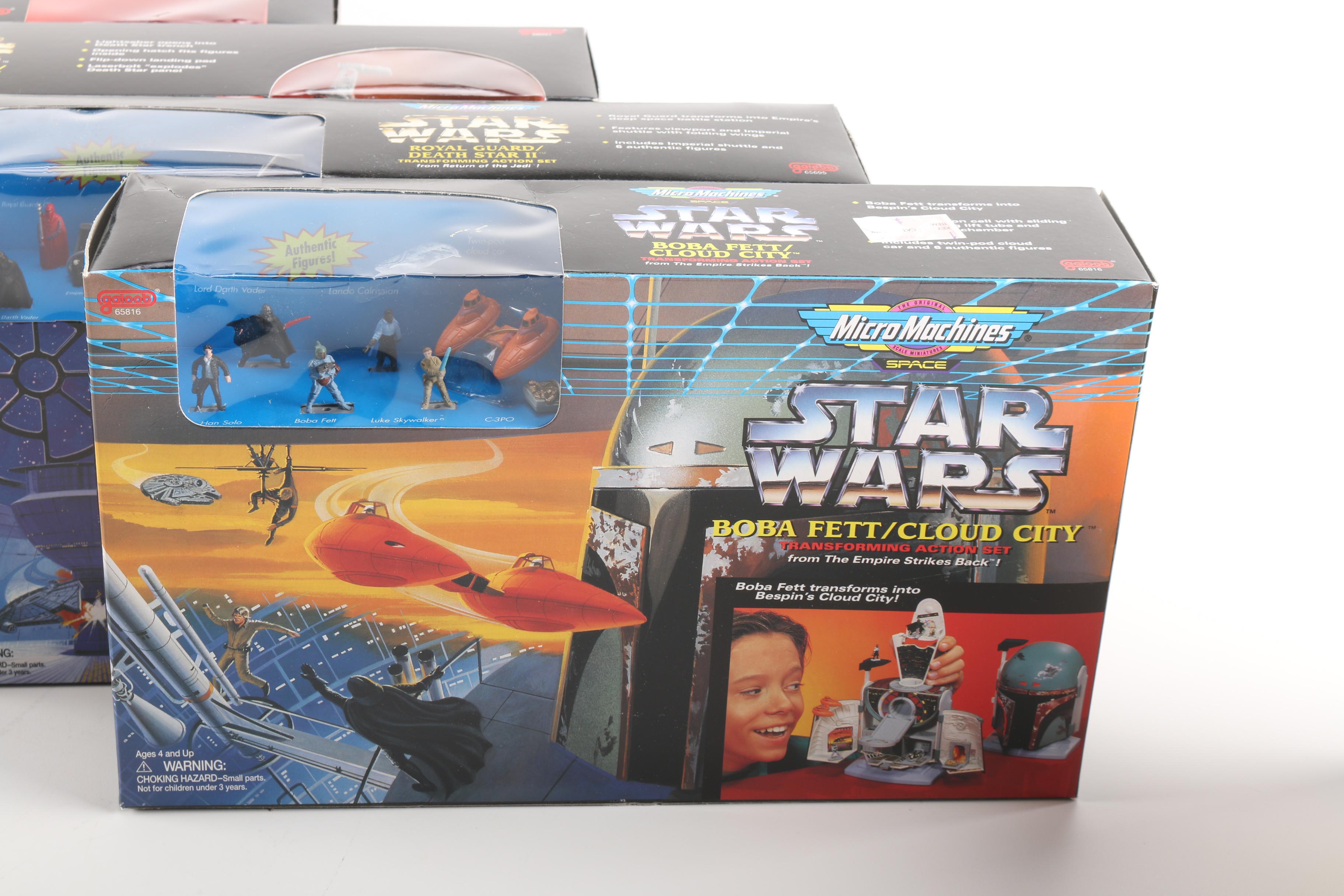 Assortment of "Star Wars" Toys