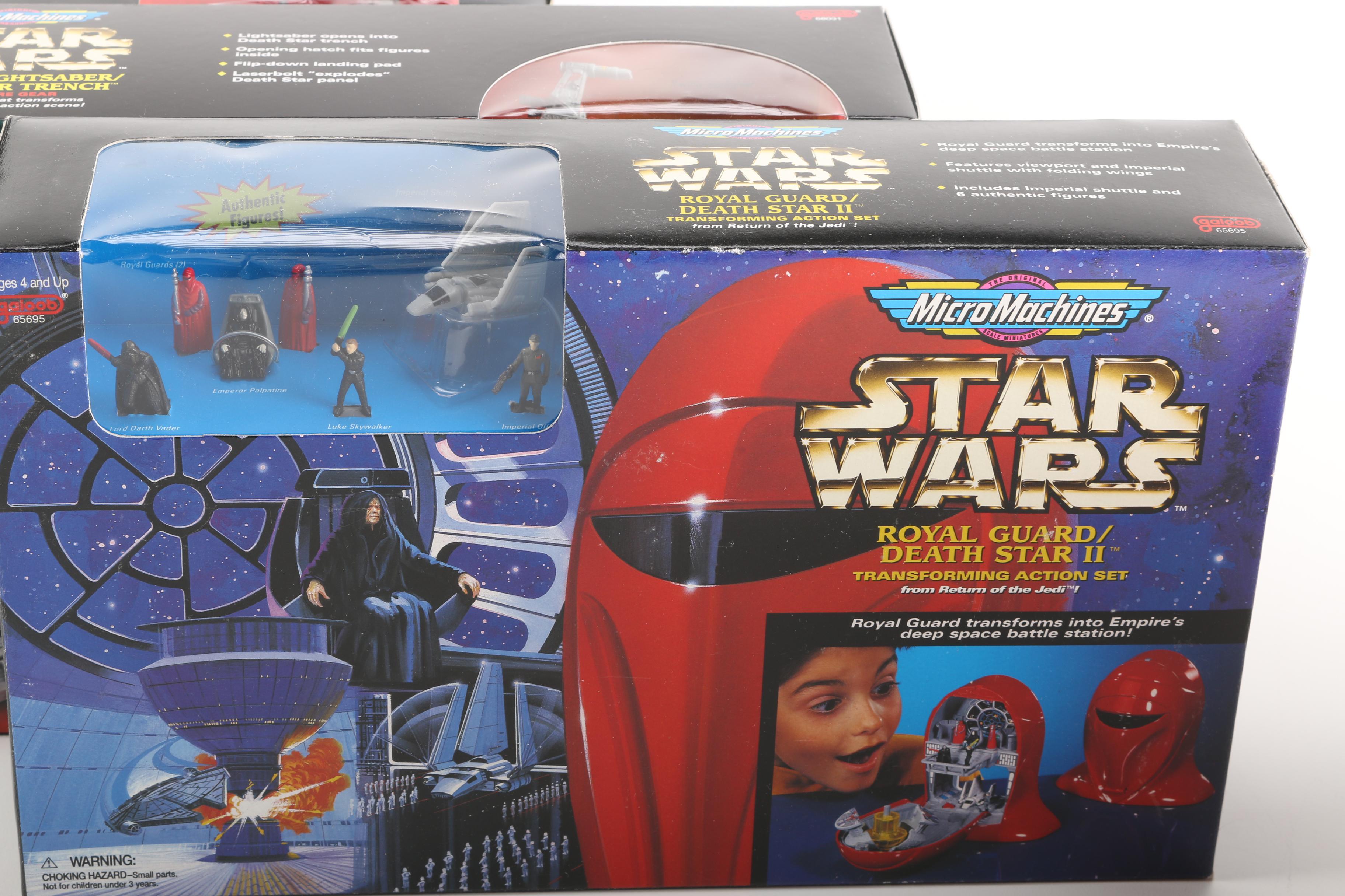 Assortment of "Star Wars" Toys