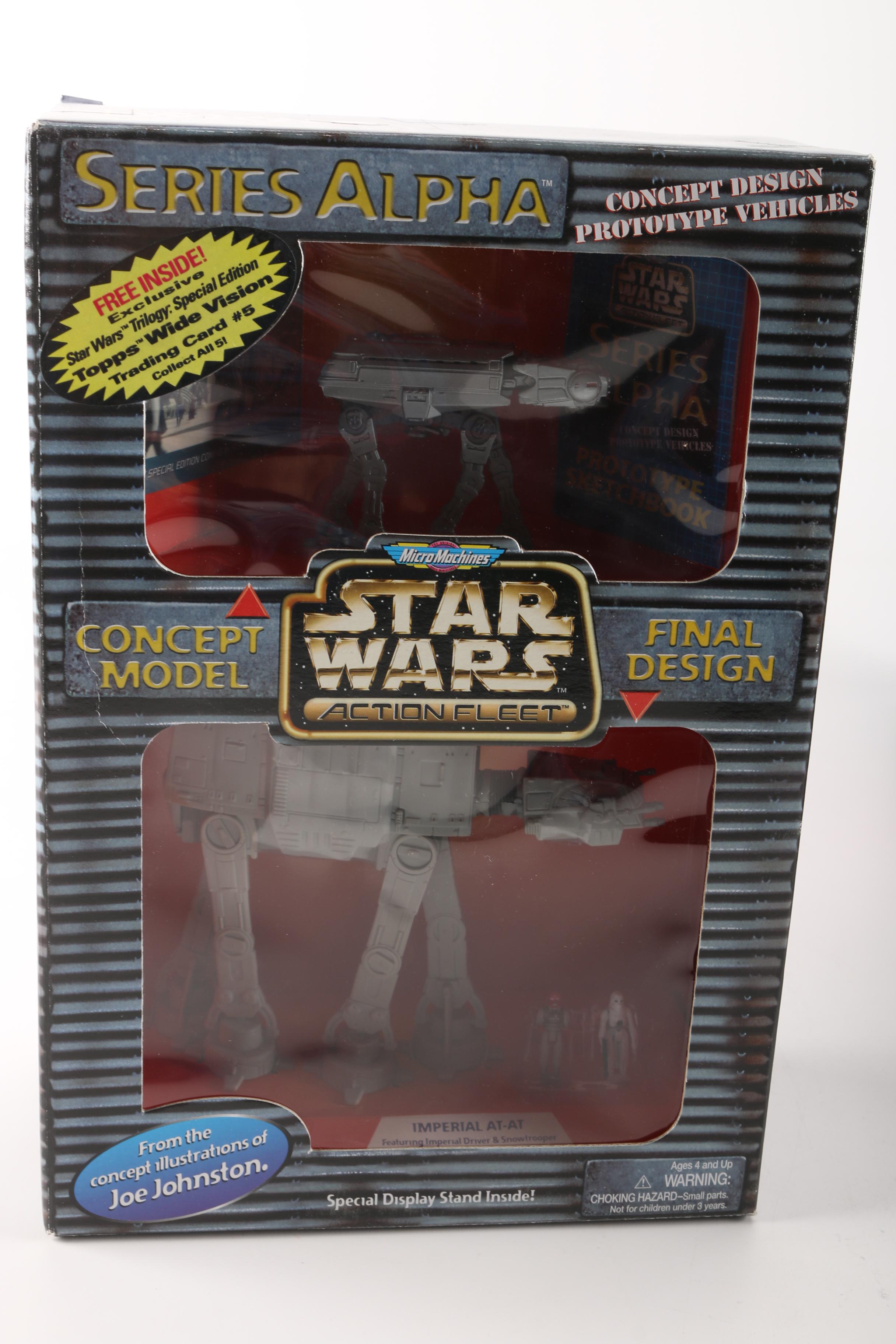 Assortment of "Star Wars" Toys