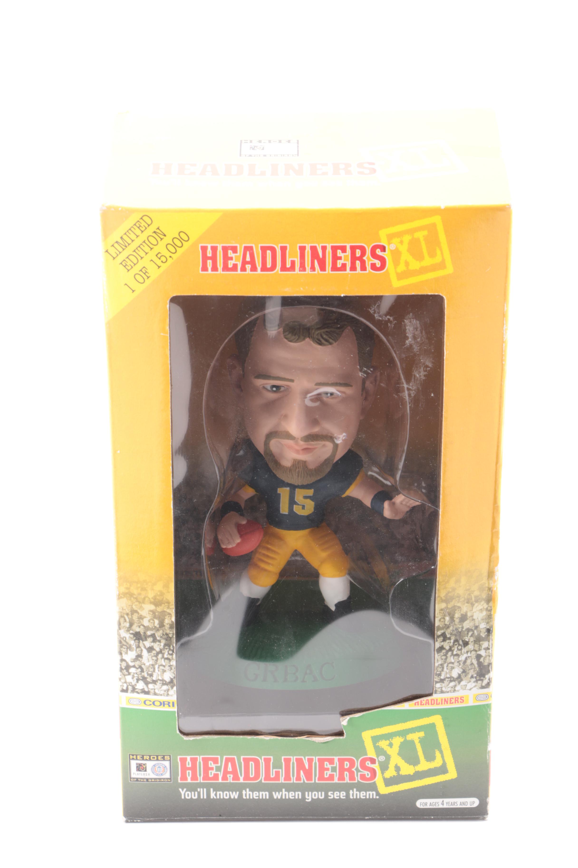 Assortment of Football Collectibles