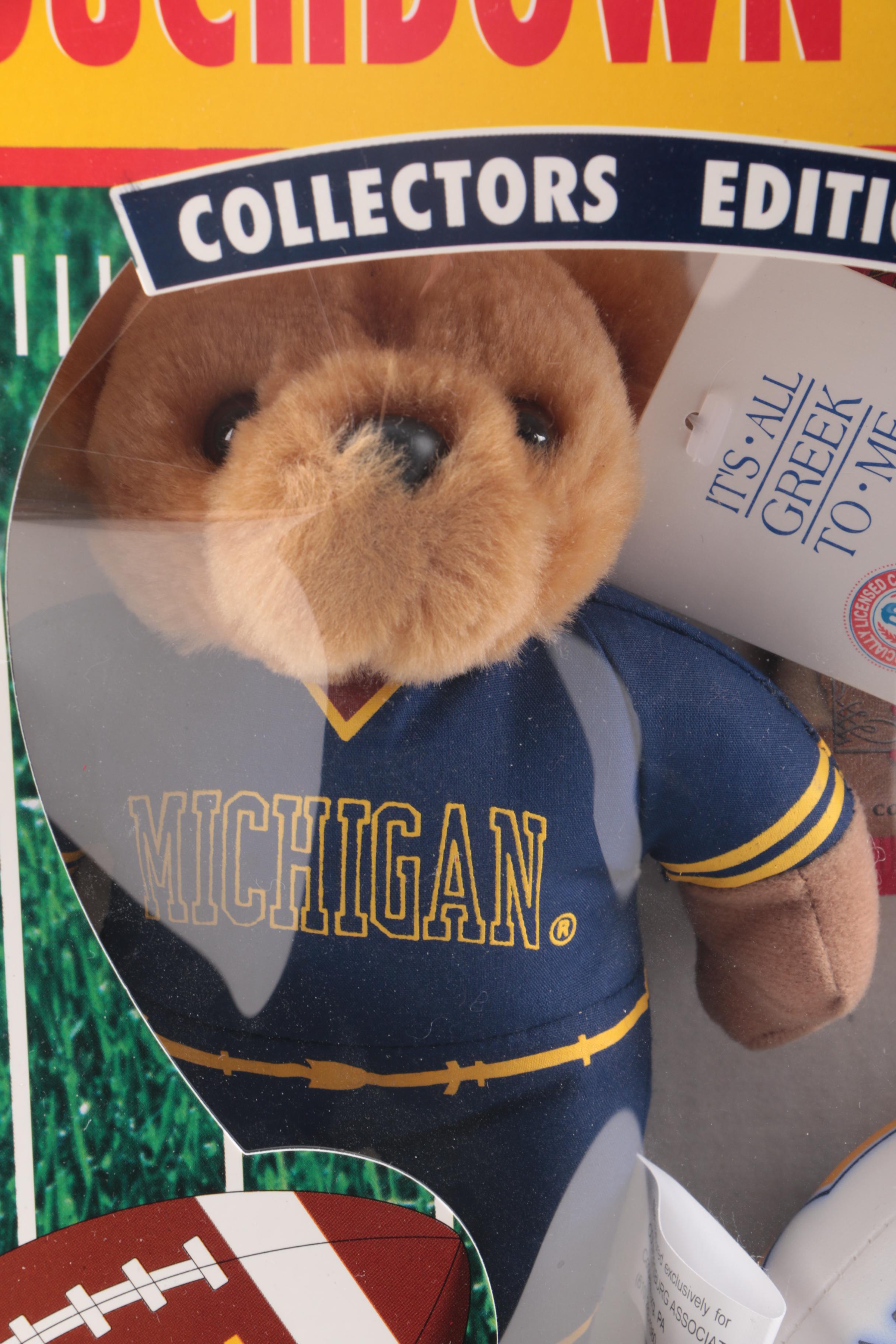 Assortment of Football Collectibles