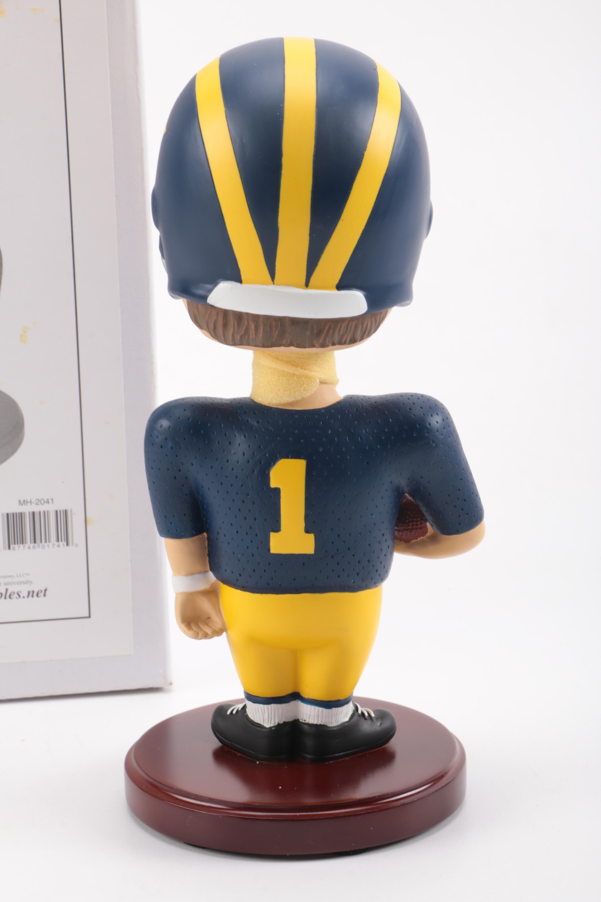 Assortment of Football Collectibles