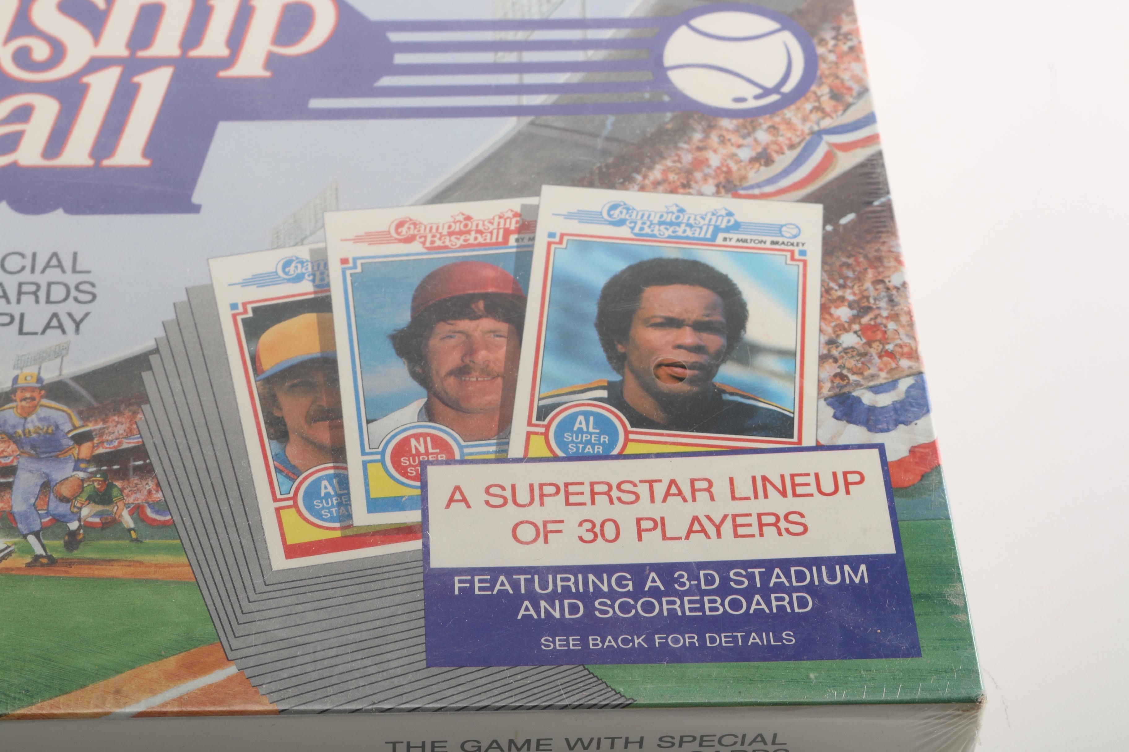 Milton Bradley Championship Baseball Board Game
