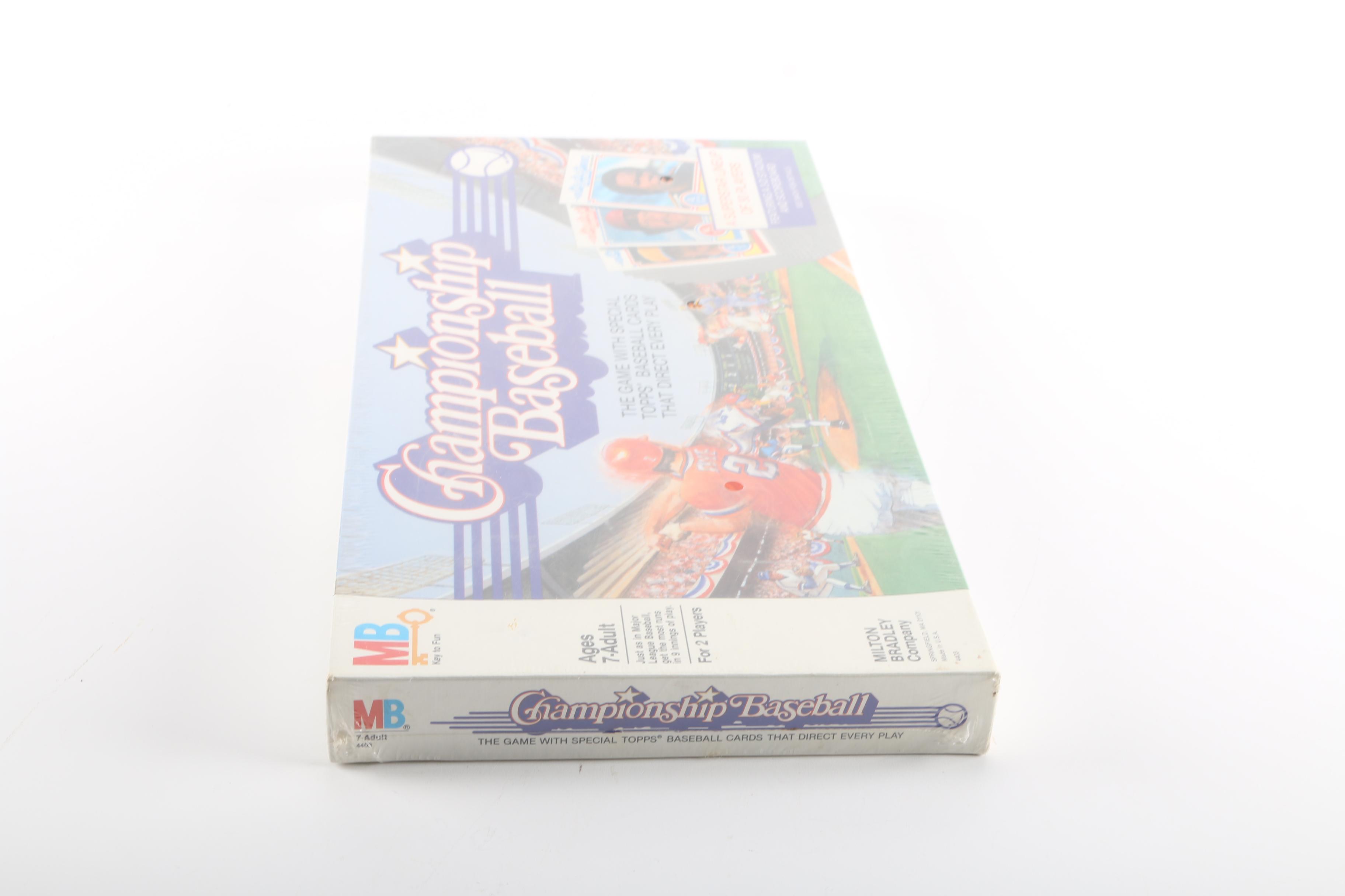 Milton Bradley Championship Baseball Board Game
