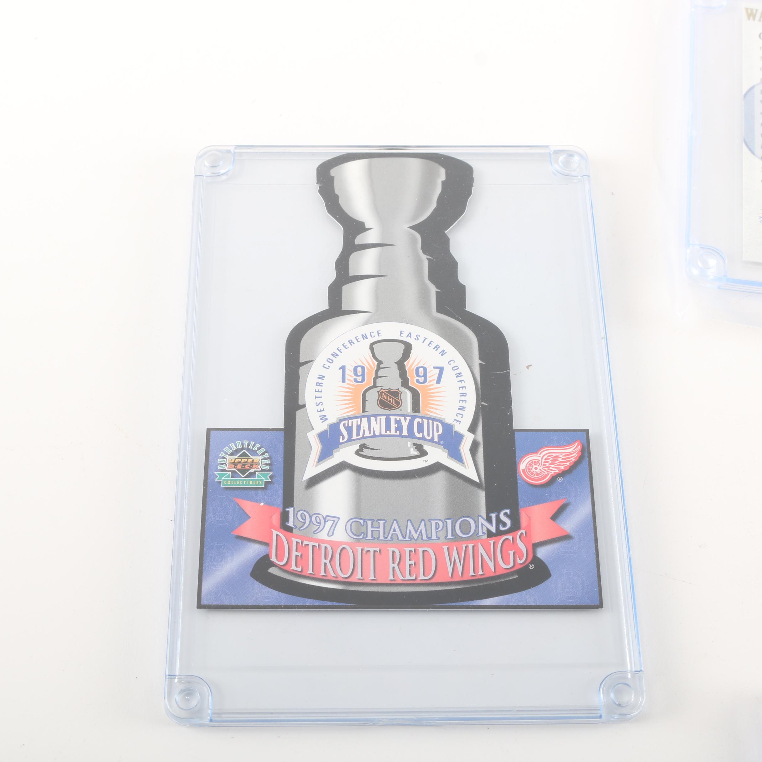 Hockey and Football Cards