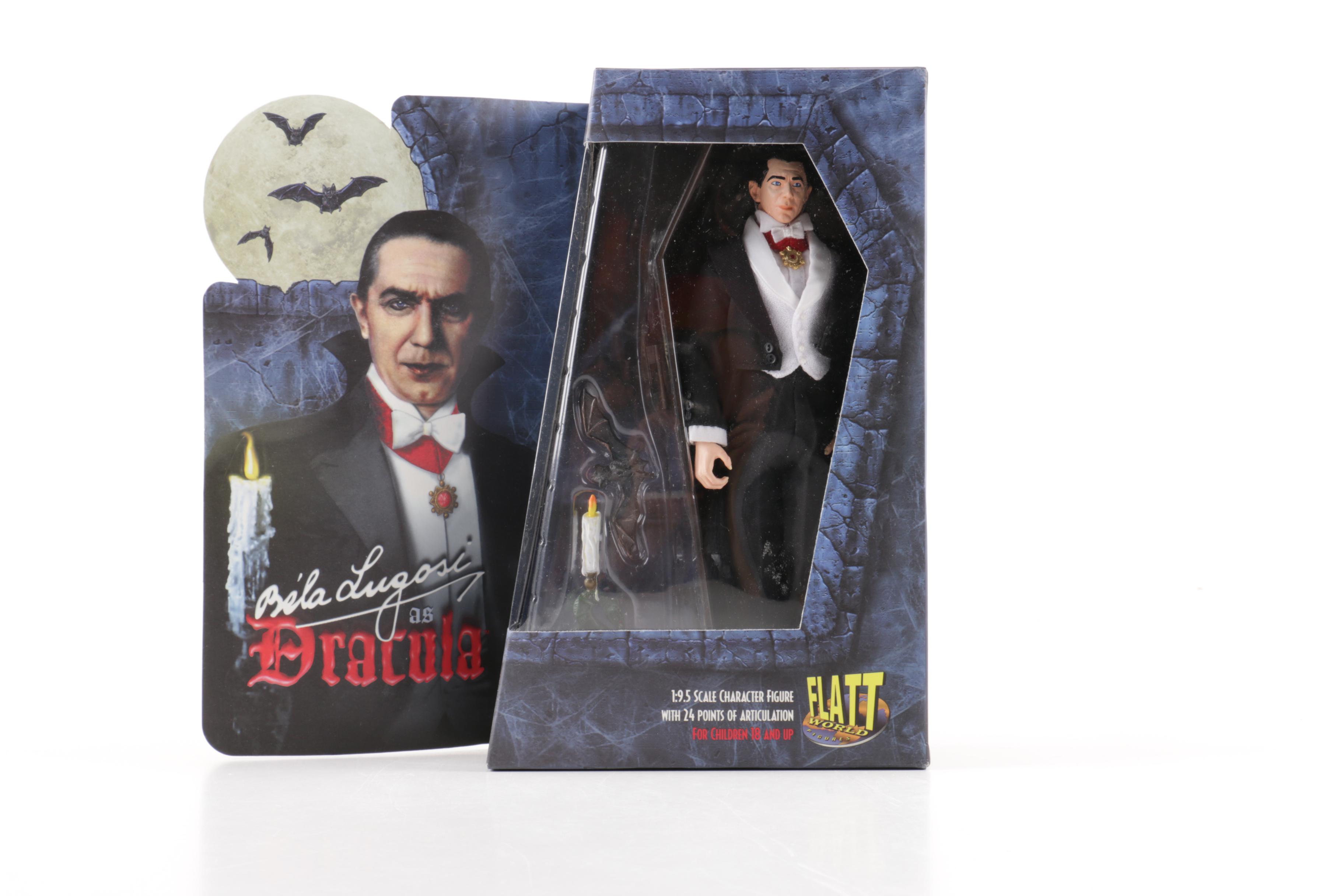 Collection of Classic Hollywood Monster Action Figures