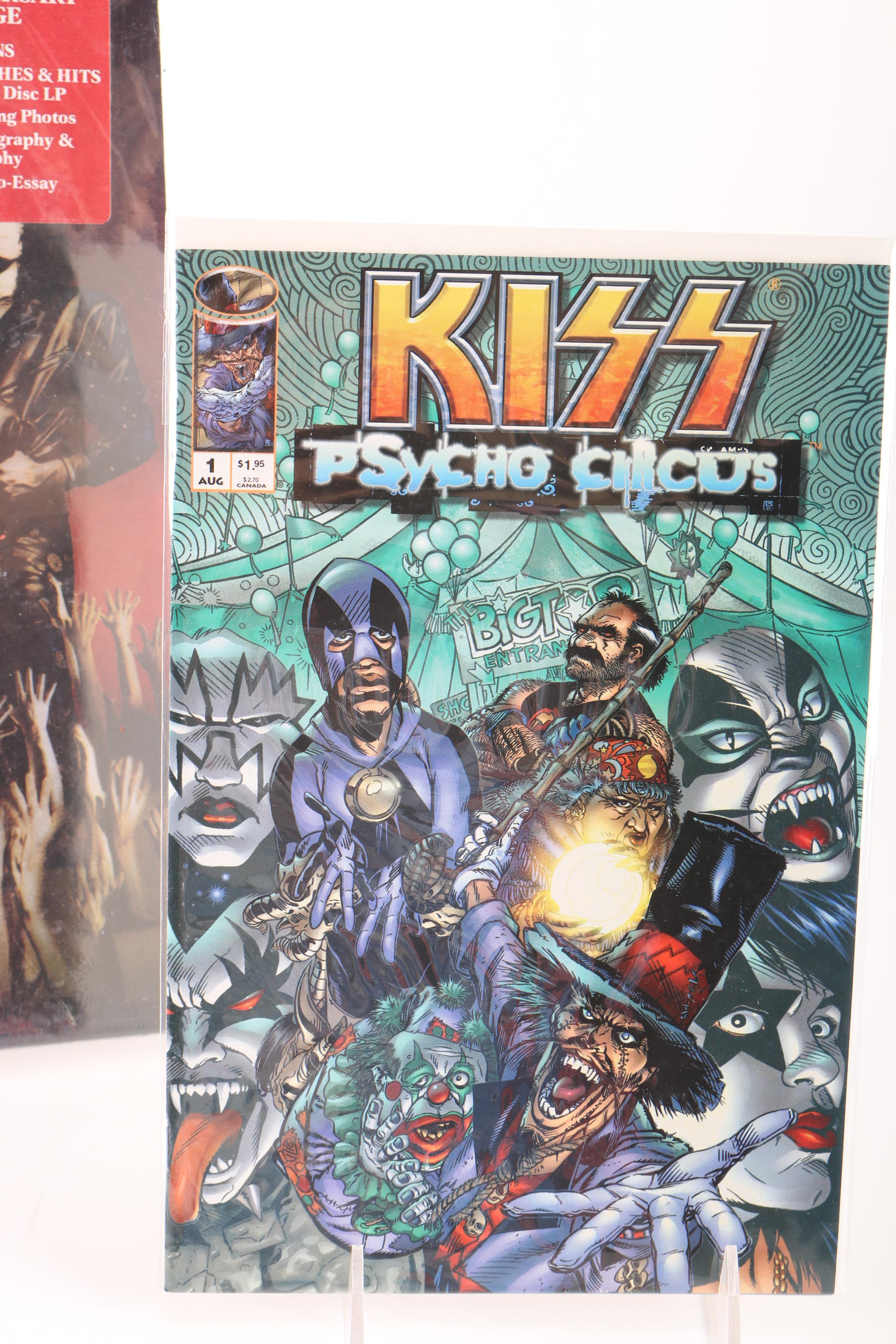 KISS Album and Comic Book