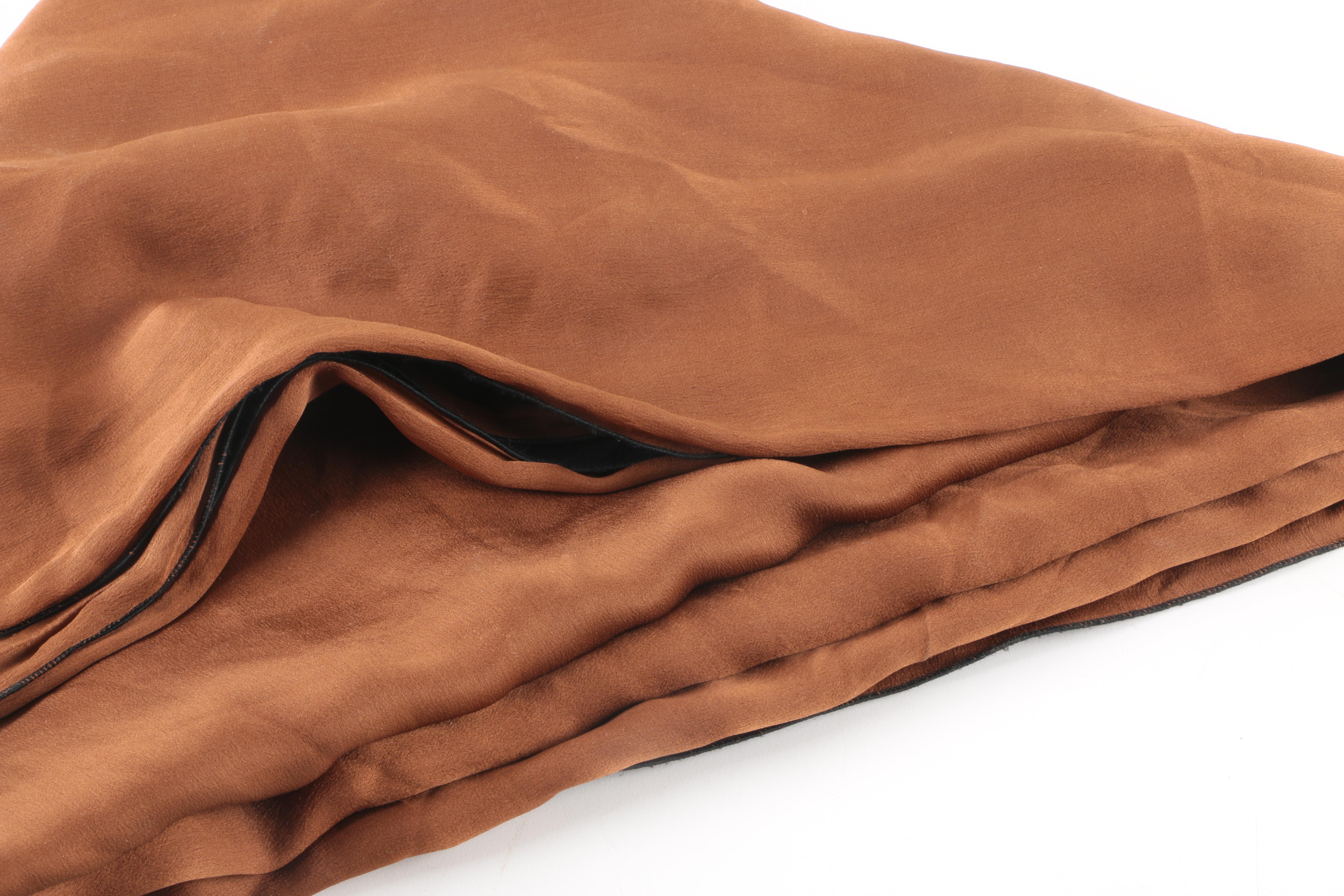 Joanna Rossman Leopard Print Scarf and Black Tasseled Scarf