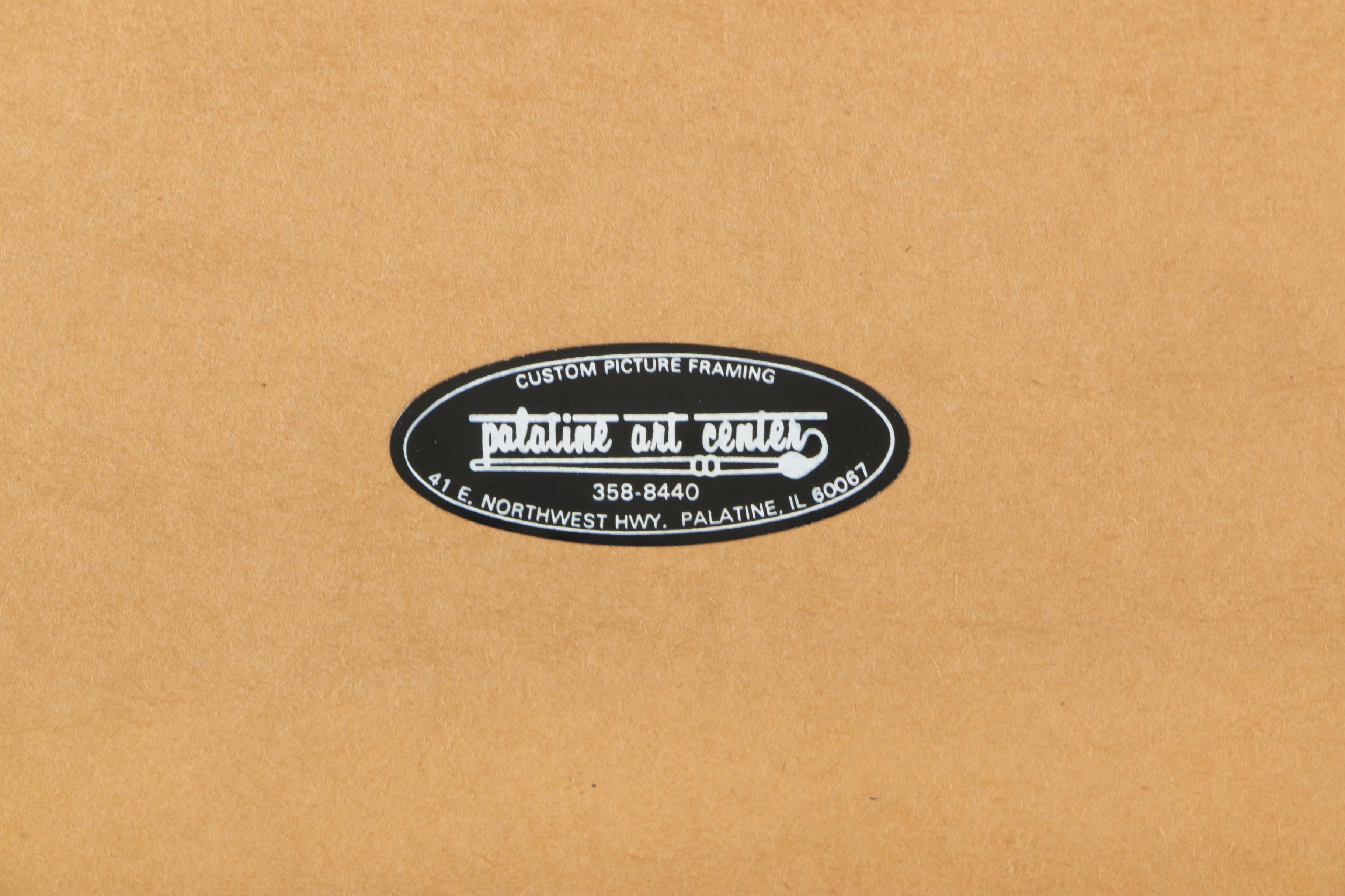 Ronald Fritkin Graphite Sketches of Five Men