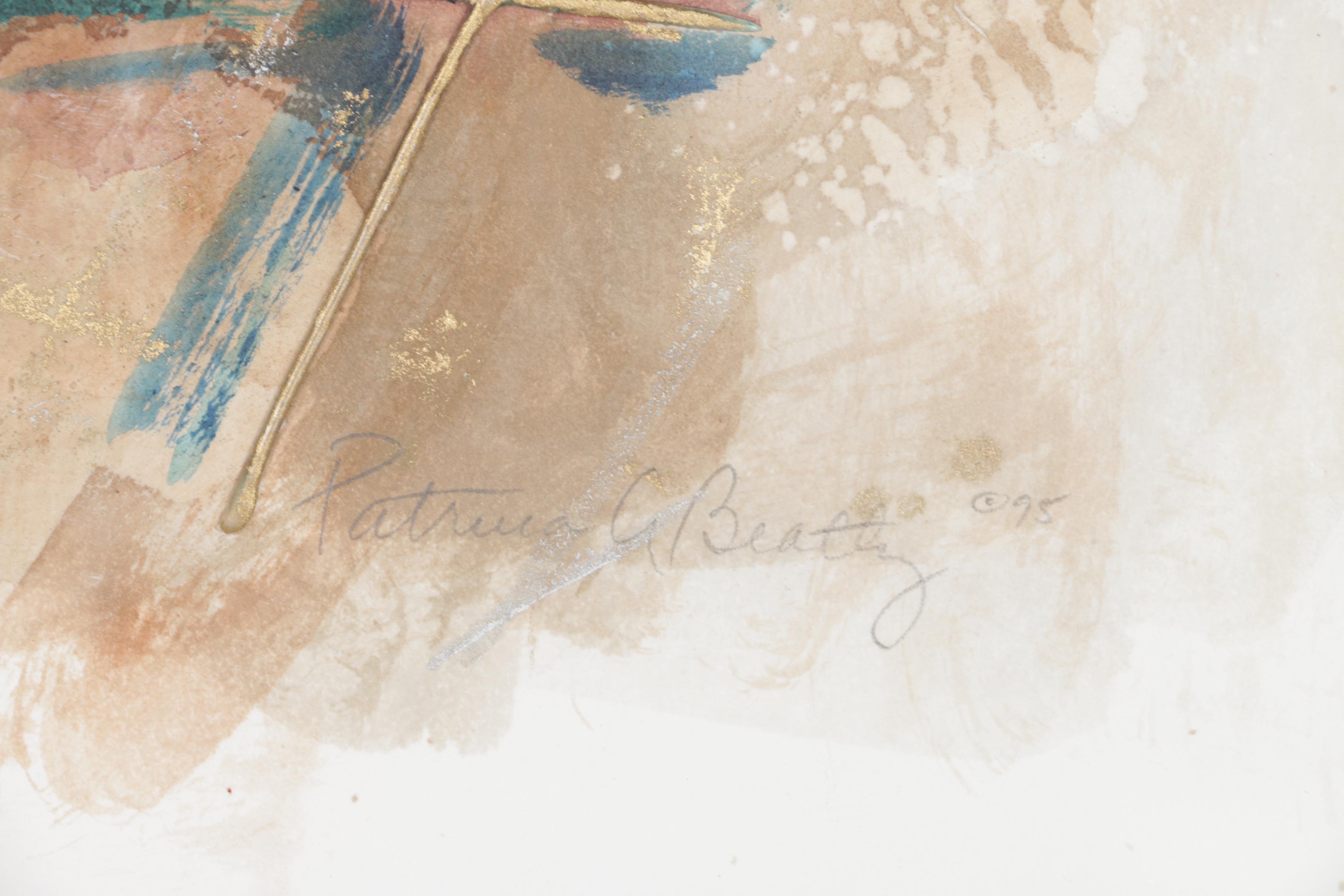 Patricia A. Beatty Mixed Media "Modern Greek"