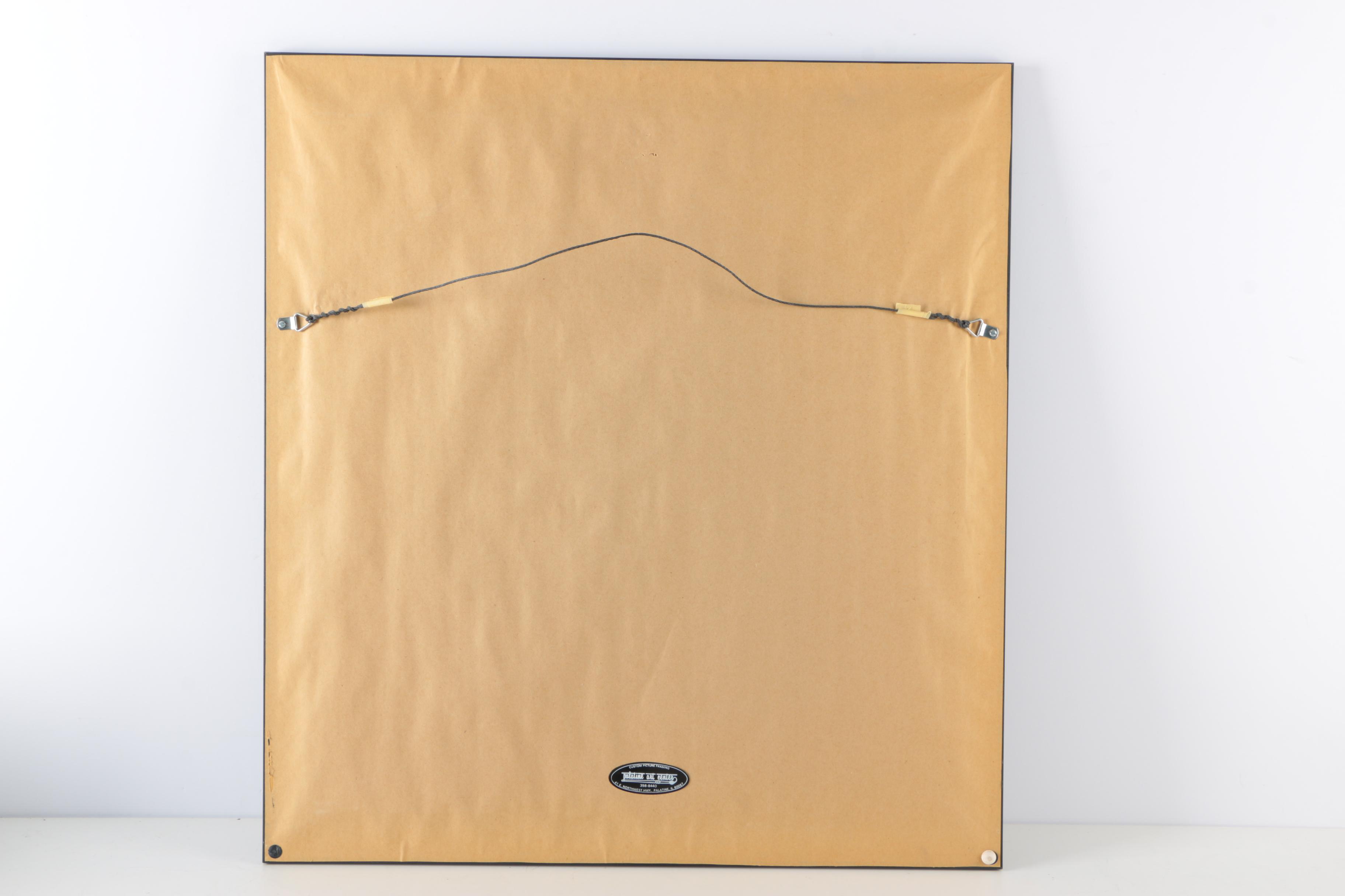 Ronald Fritkin Ink Drawing of a Character Study