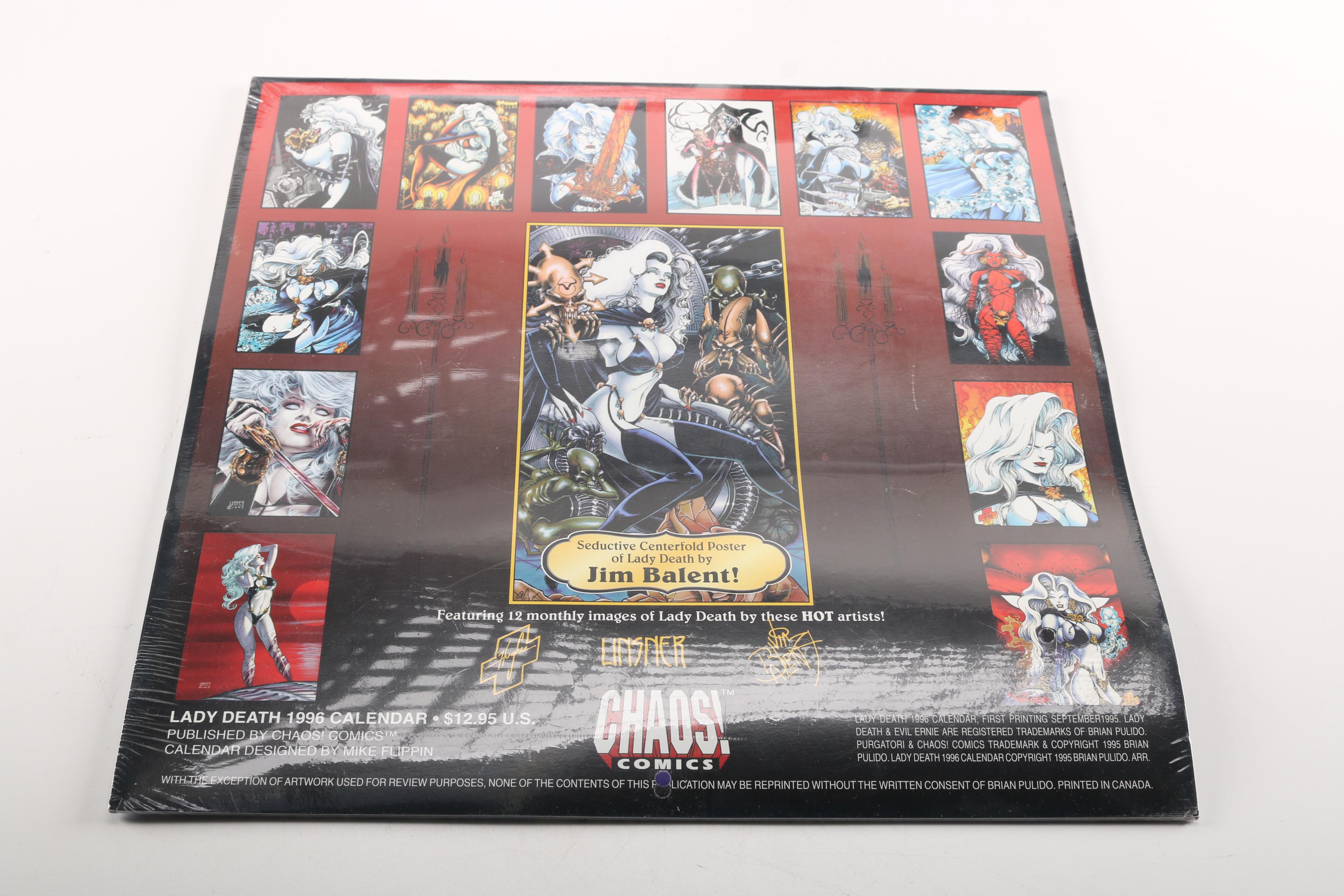 Chaos! Comics Action Figures and Calendar