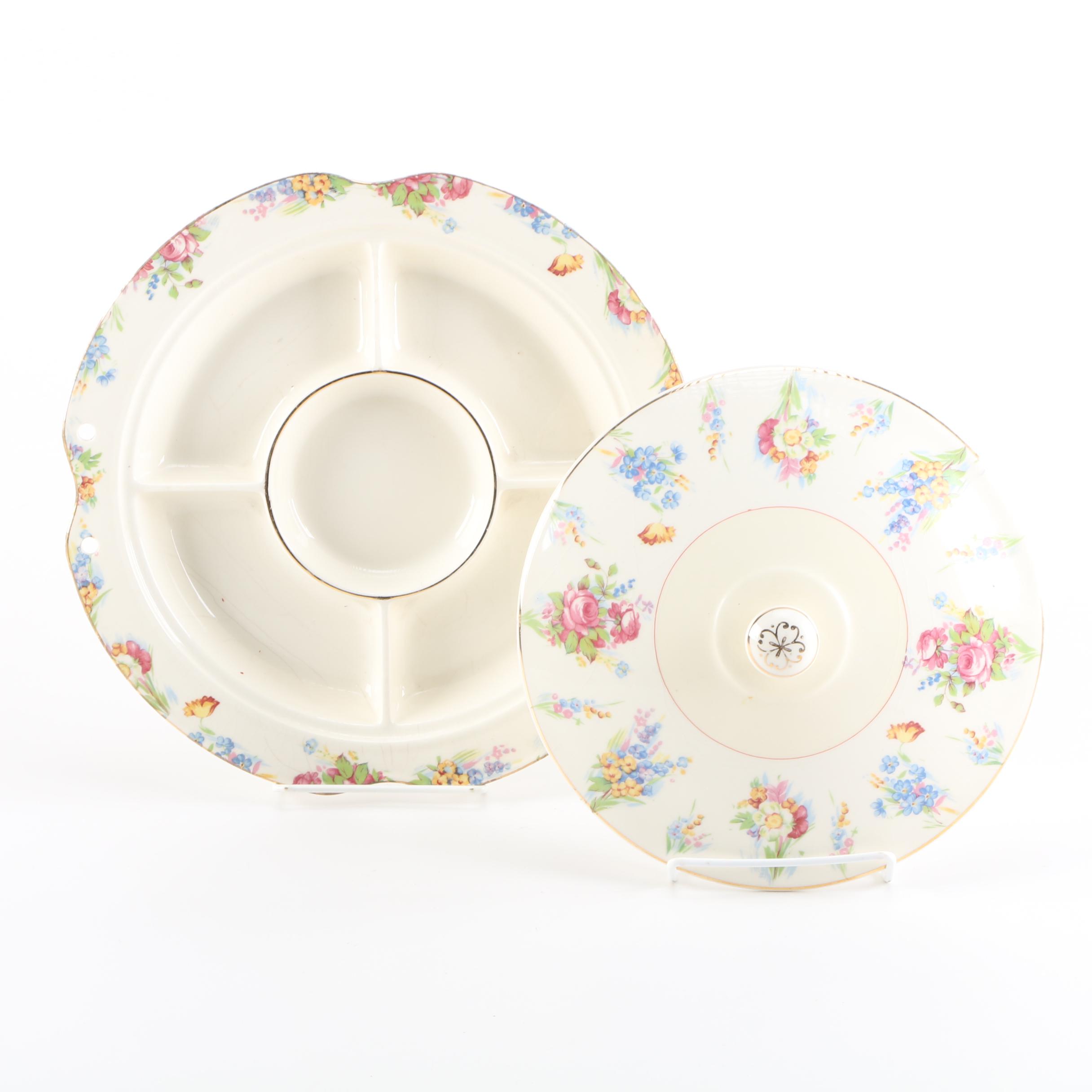 Royal Trico Bowl With Lid