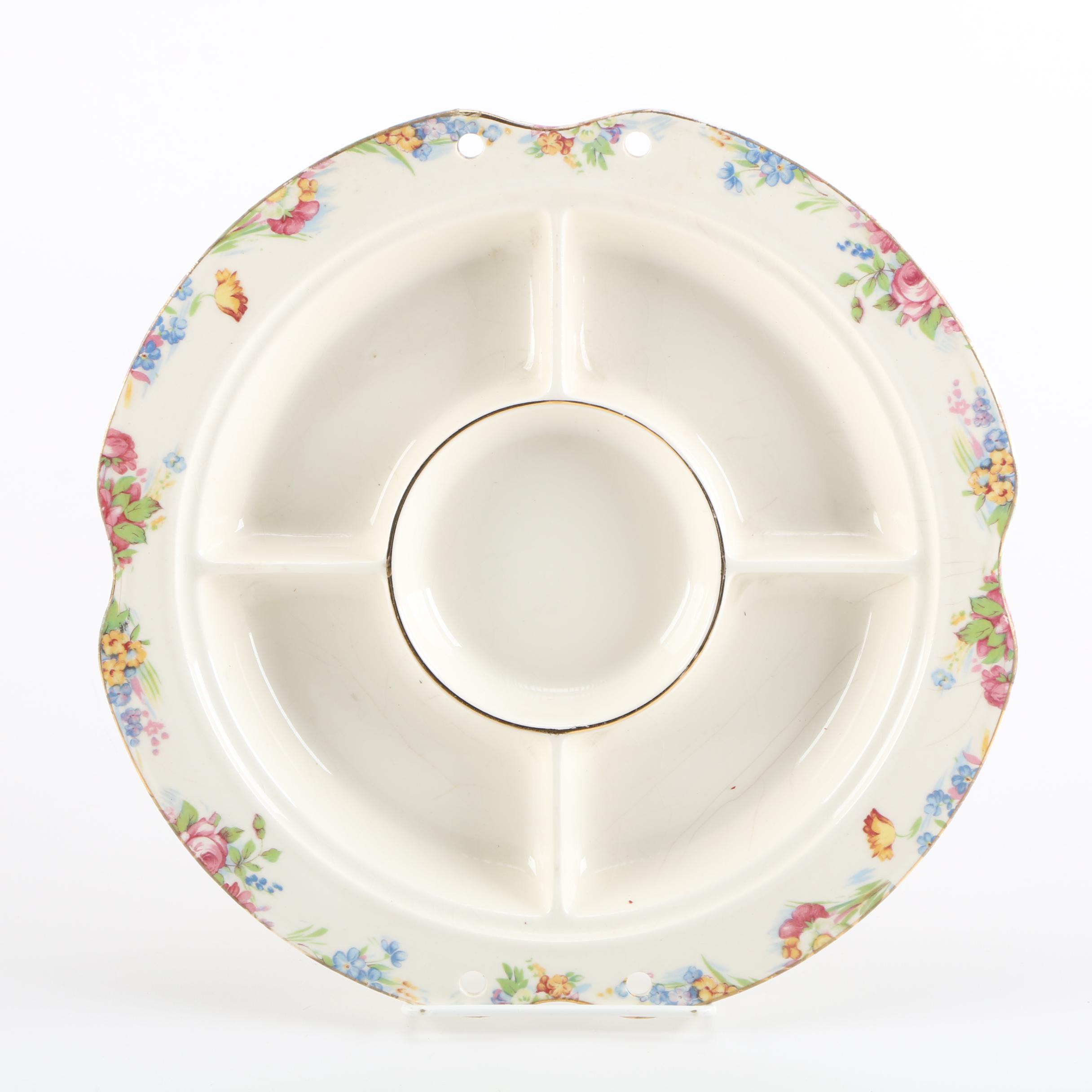 Royal Trico Bowl With Lid