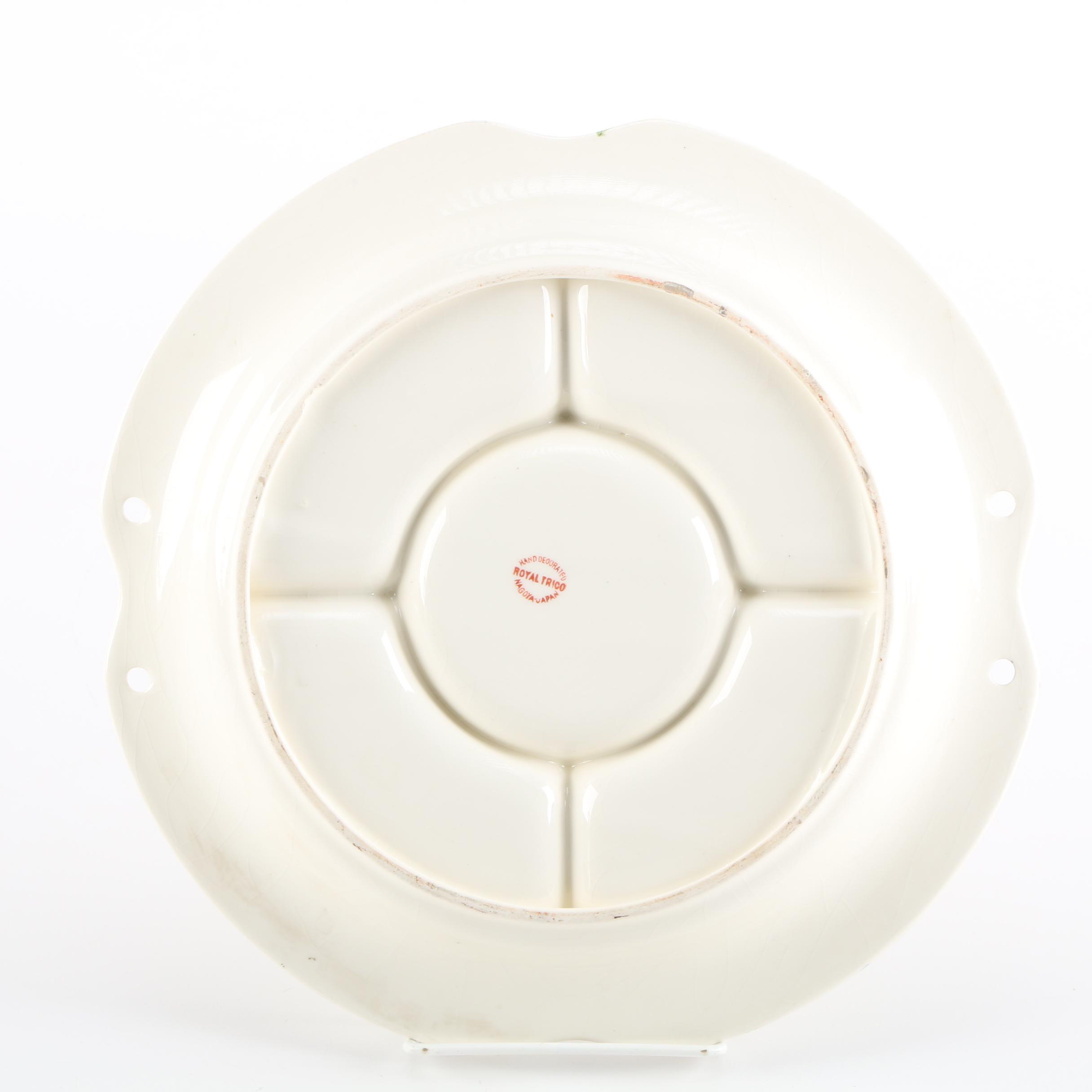 Royal Trico Bowl With Lid