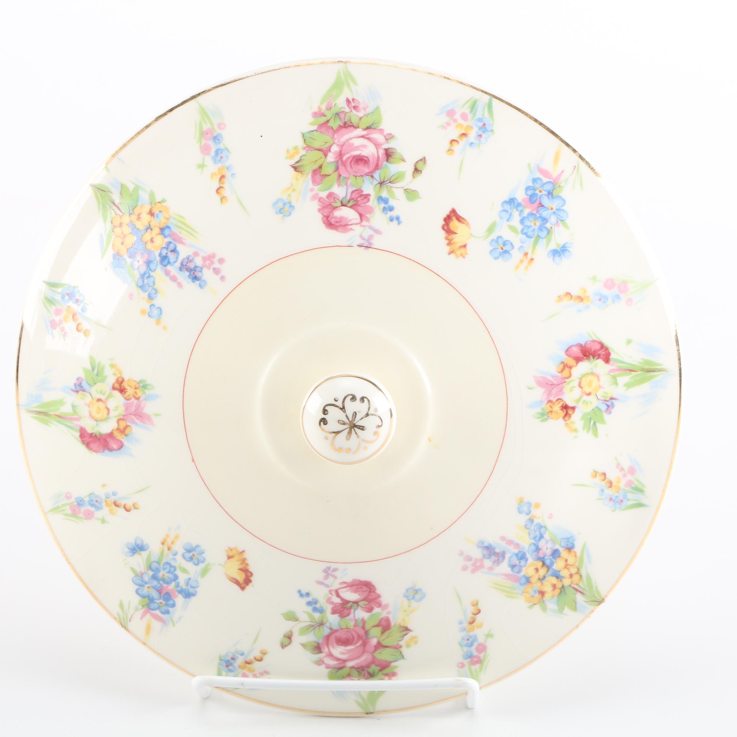 Royal Trico Bowl With Lid