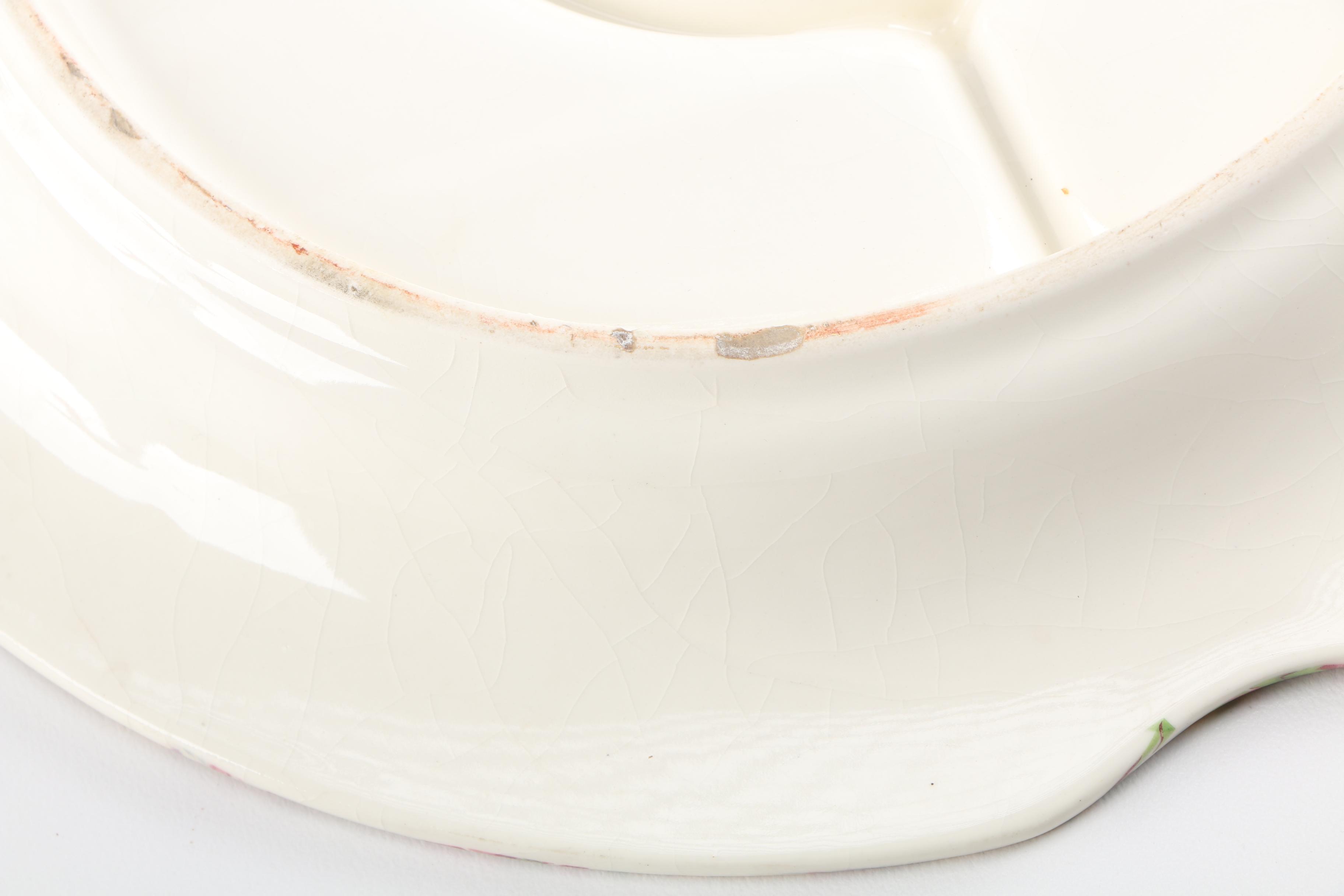 Royal Trico Bowl With Lid