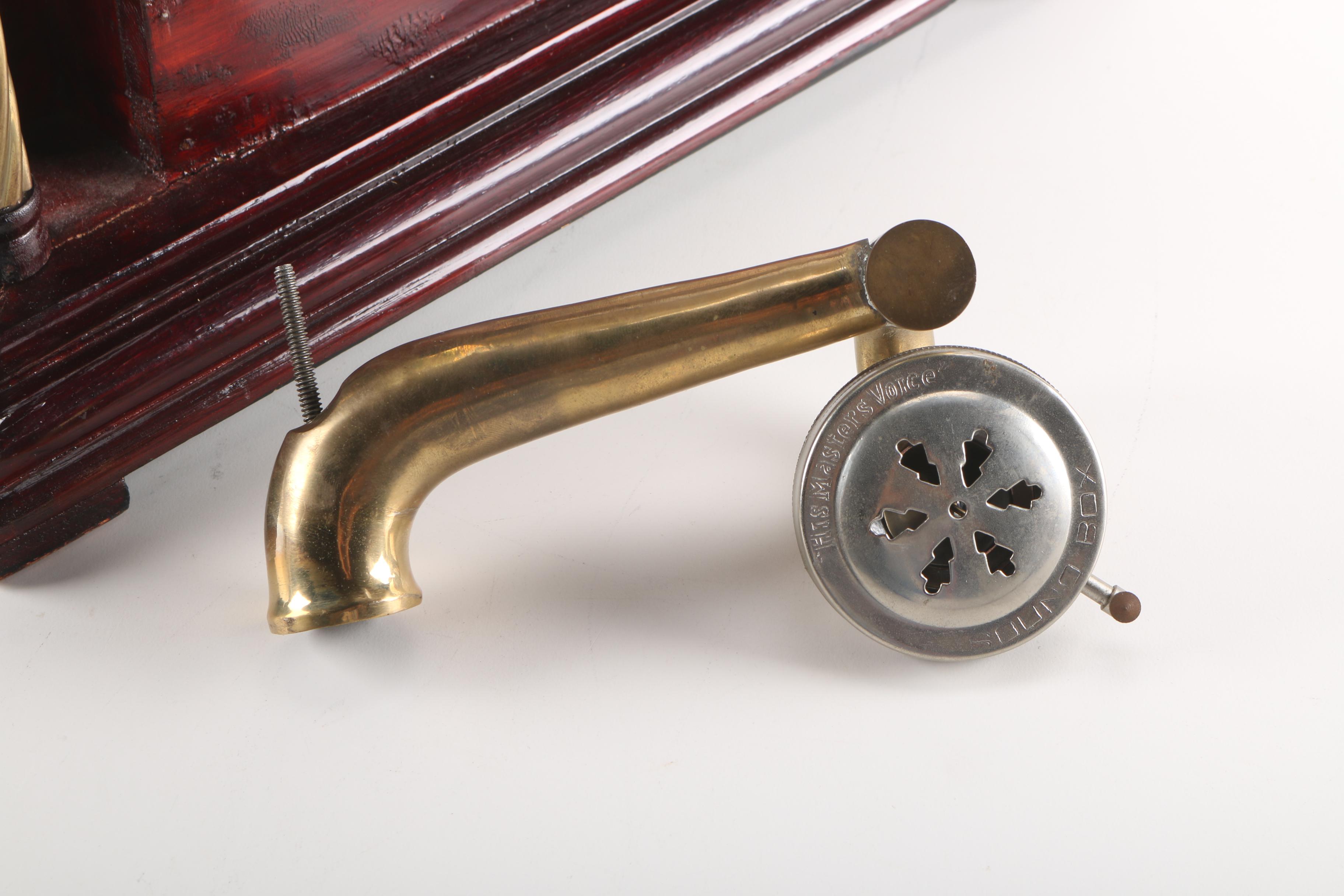 Vintage "His Master's Voice" Gramophone