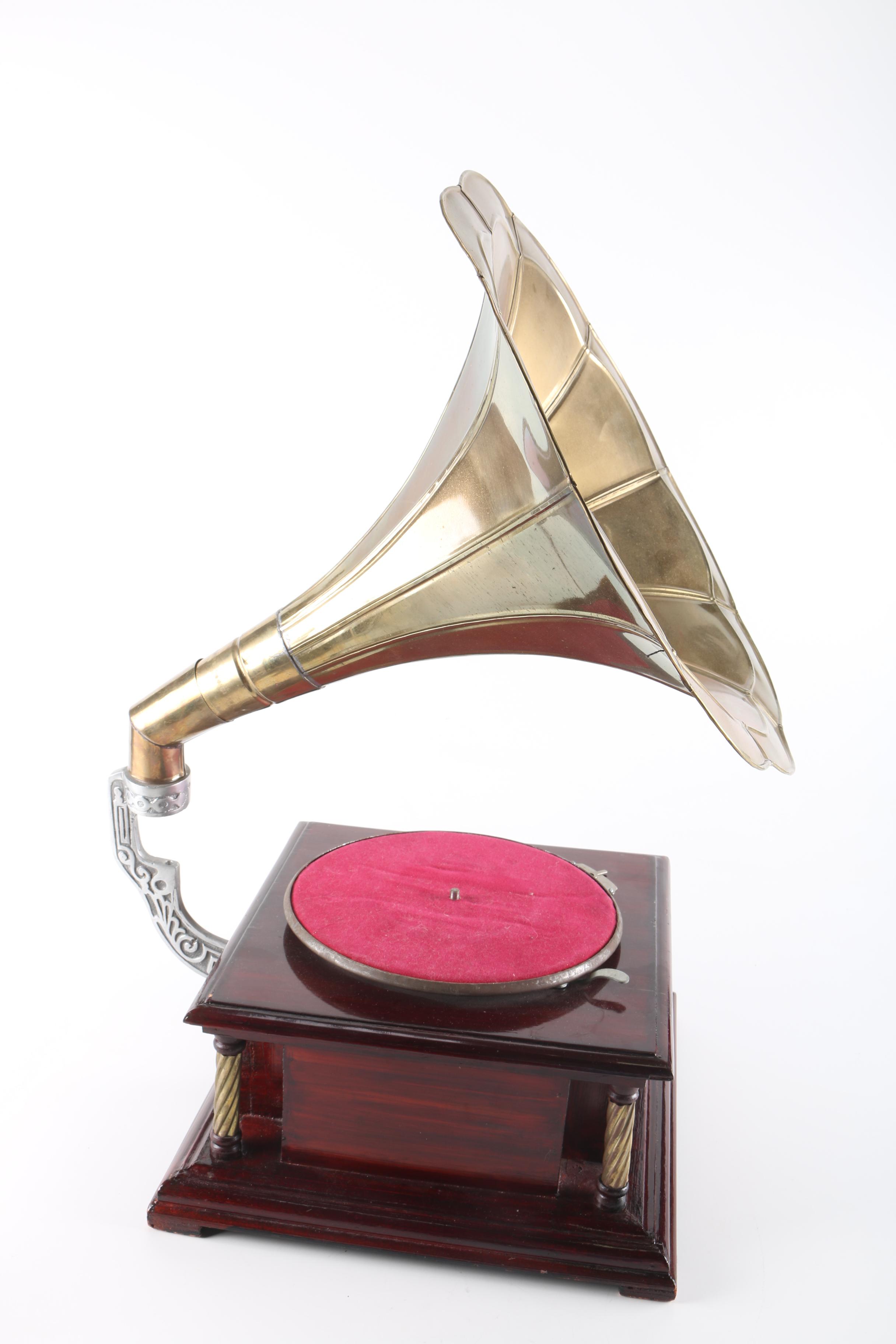Vintage "His Master's Voice" Gramophone