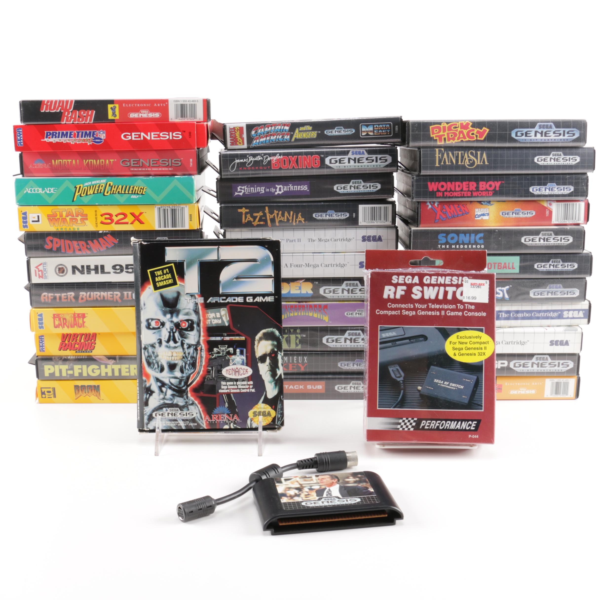 Collection of Sega Genesis Games