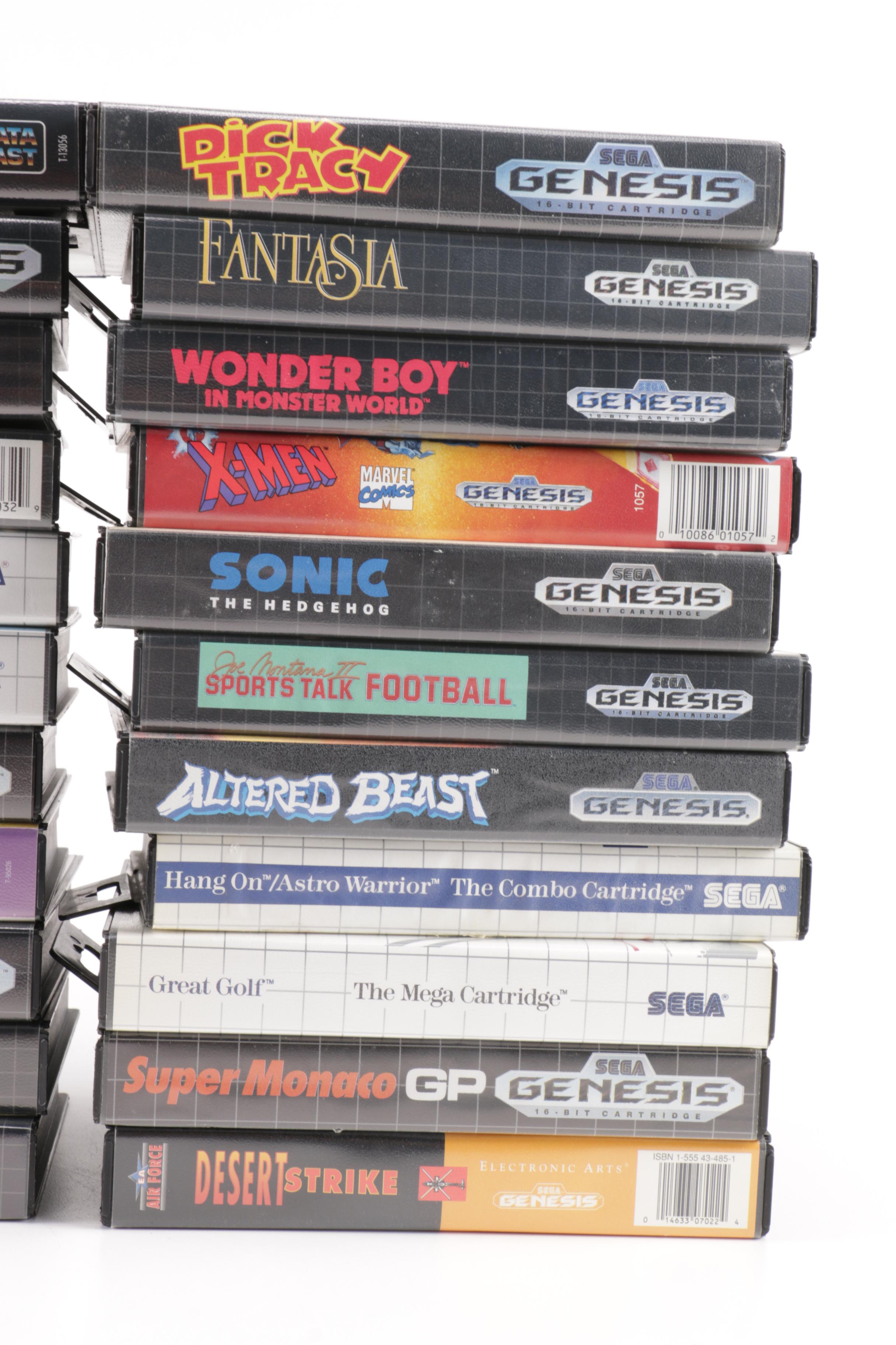 Collection of Sega Genesis Games
