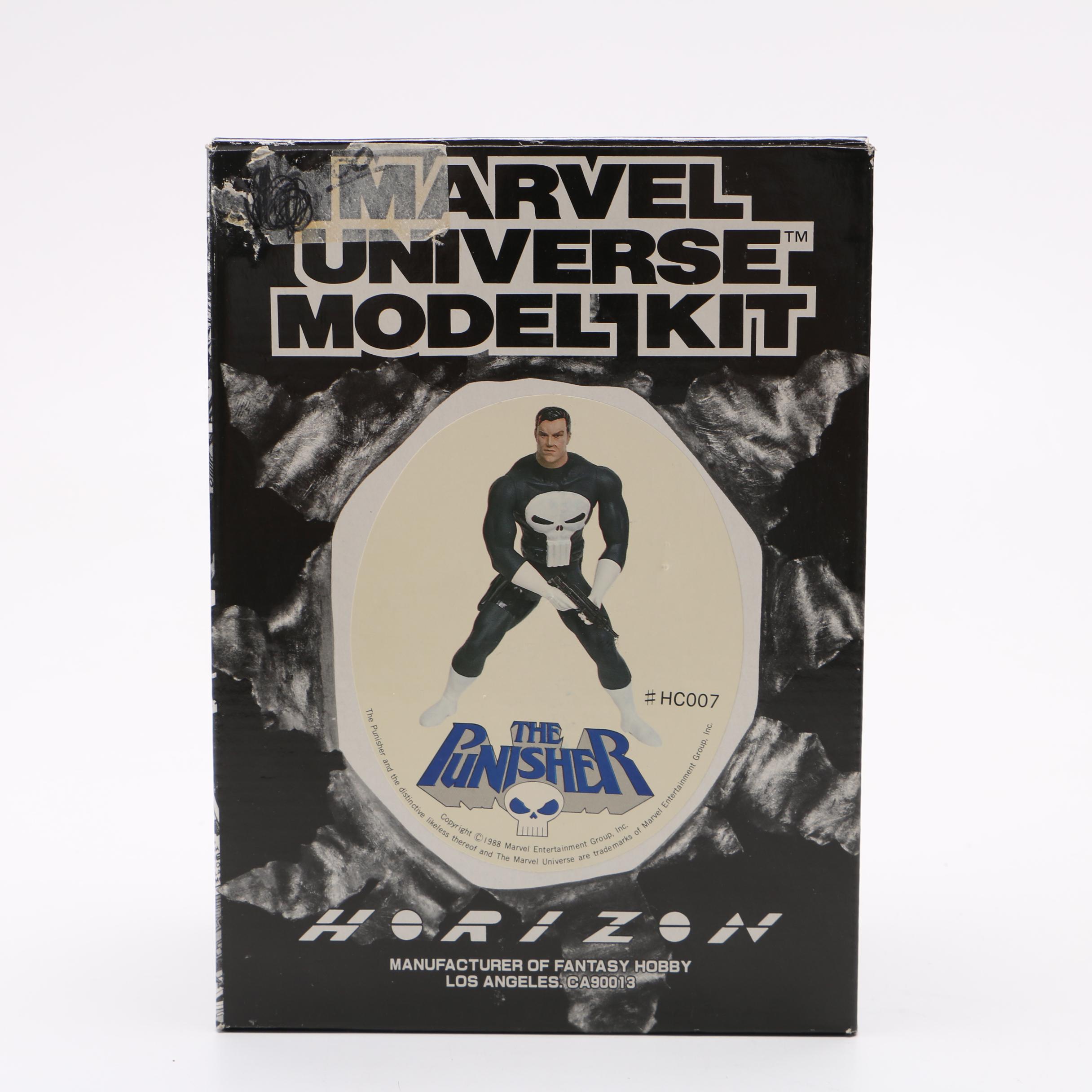 Model Kits of Marvel Comic Action Figures