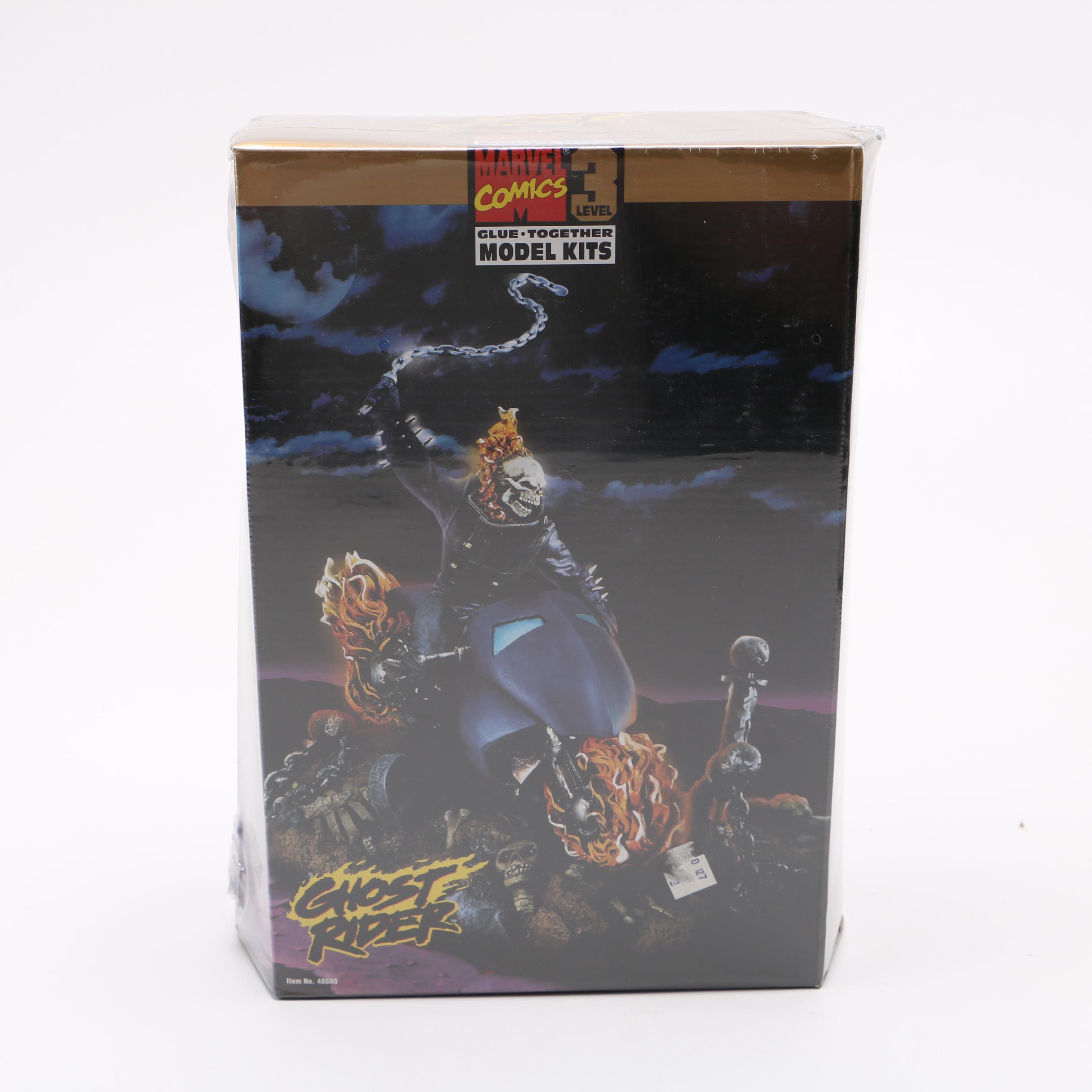 Model Kits of Marvel Comic Action Figures