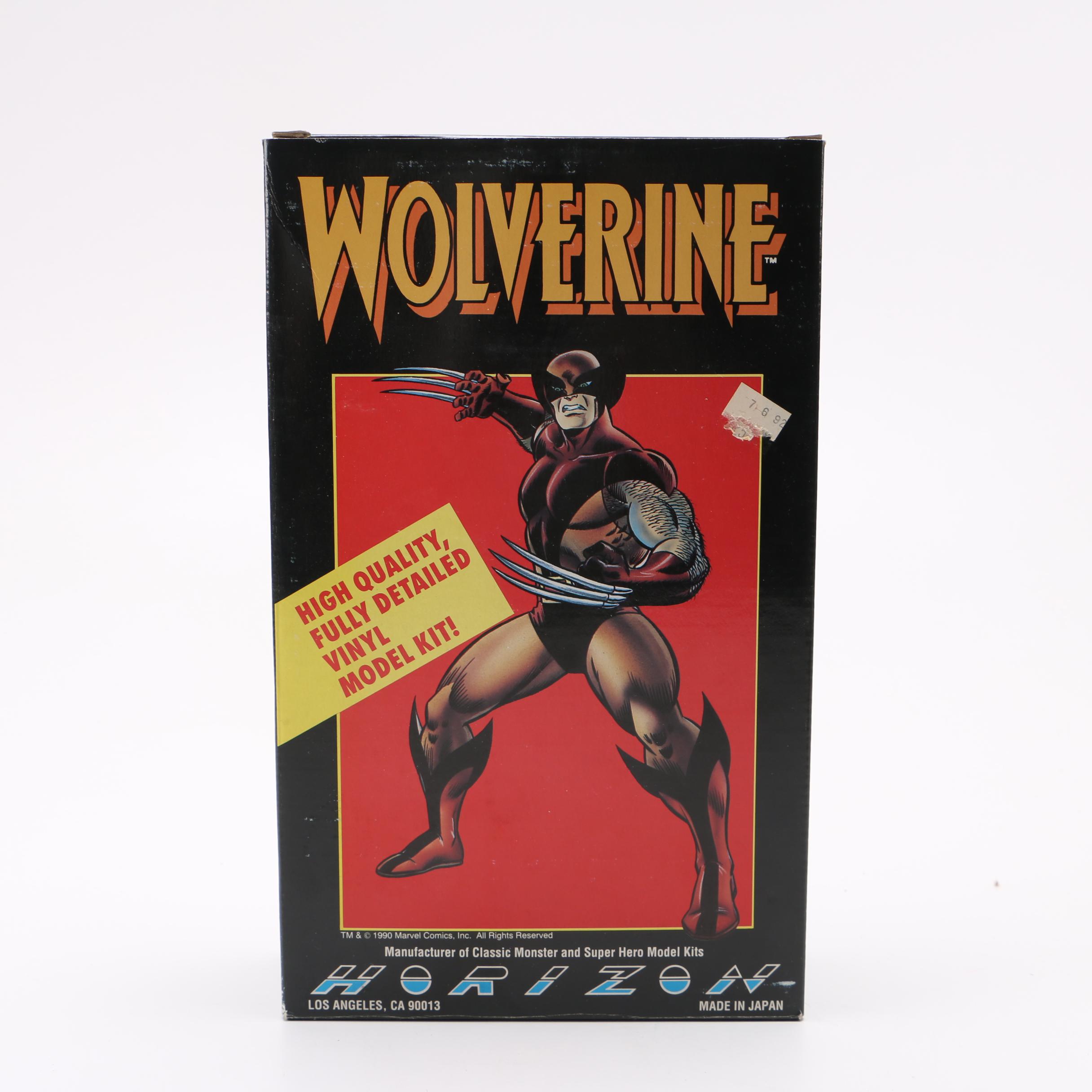 Model Kits of Marvel Comic Action Figures